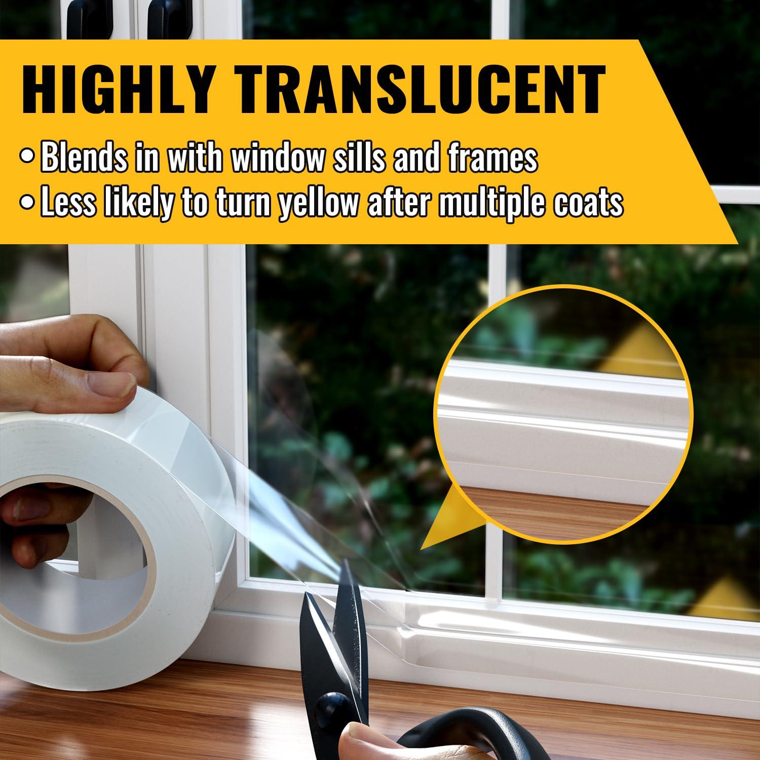 Cinta de Sellado VIVIDA 5 cm x 32 m Aislante Transparente