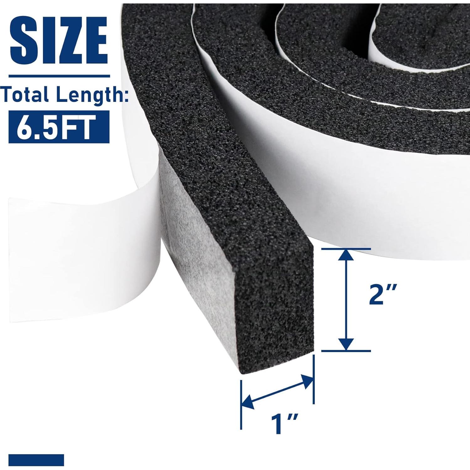 Tira de Sellado de Espuma Wintcomfort 1.98m x 5cm x 2.5cm