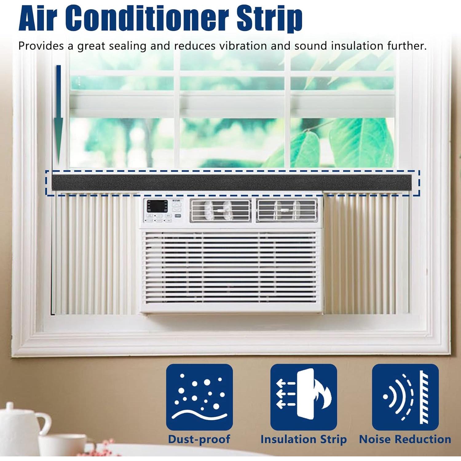 Tira de Sellado de Espuma Wintcomfort 1.98m x 5cm x 2.5cm