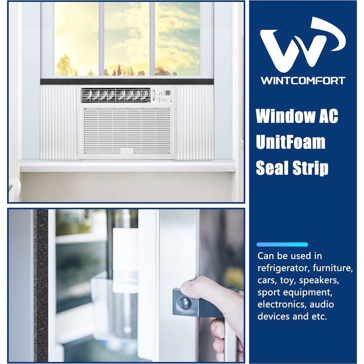 Tira de Sellado de Espuma Wintcomfort 1.98m x 5cm x 2.5cm