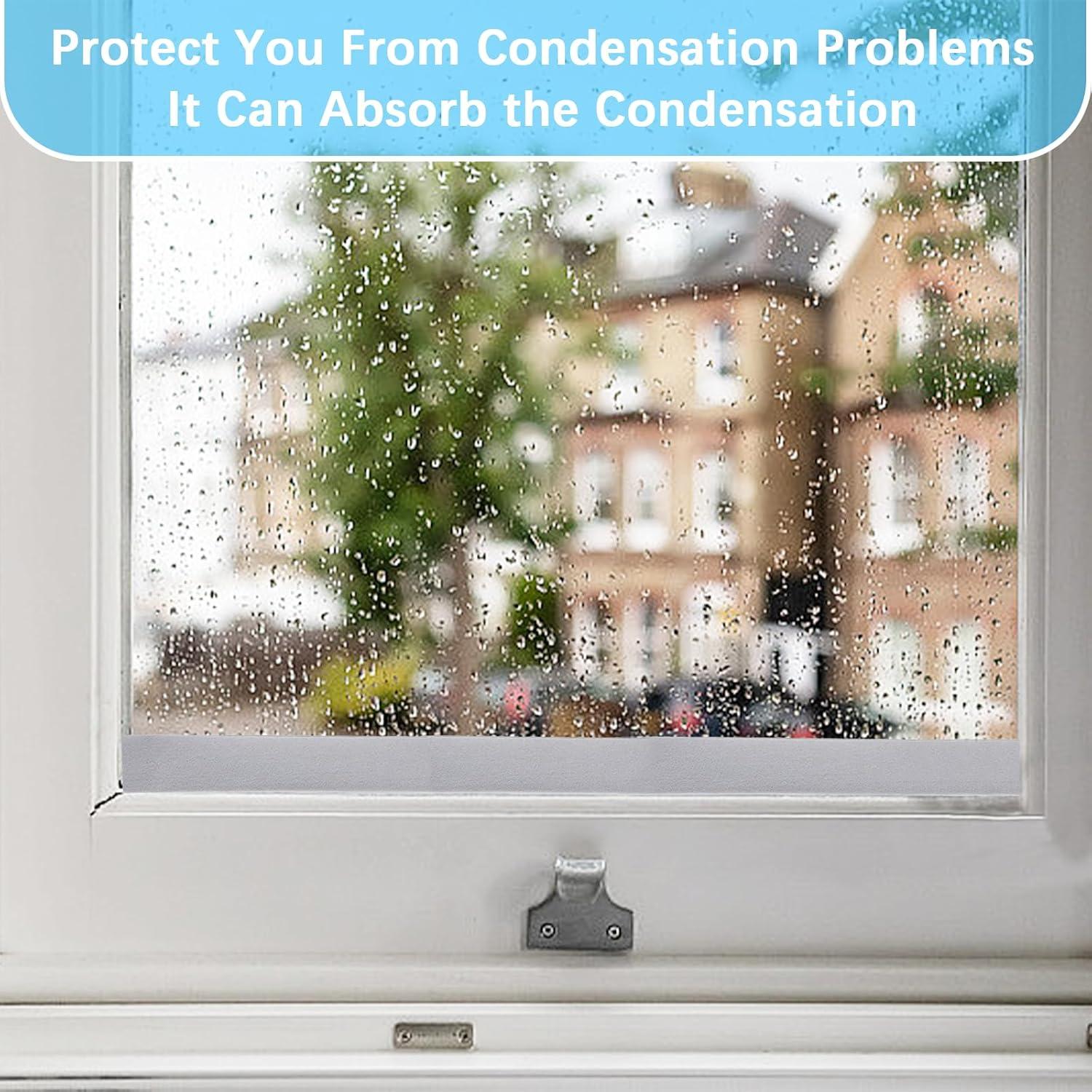 Tira Absorbente de Condensación Orizizhic 5m x 3cm Gris