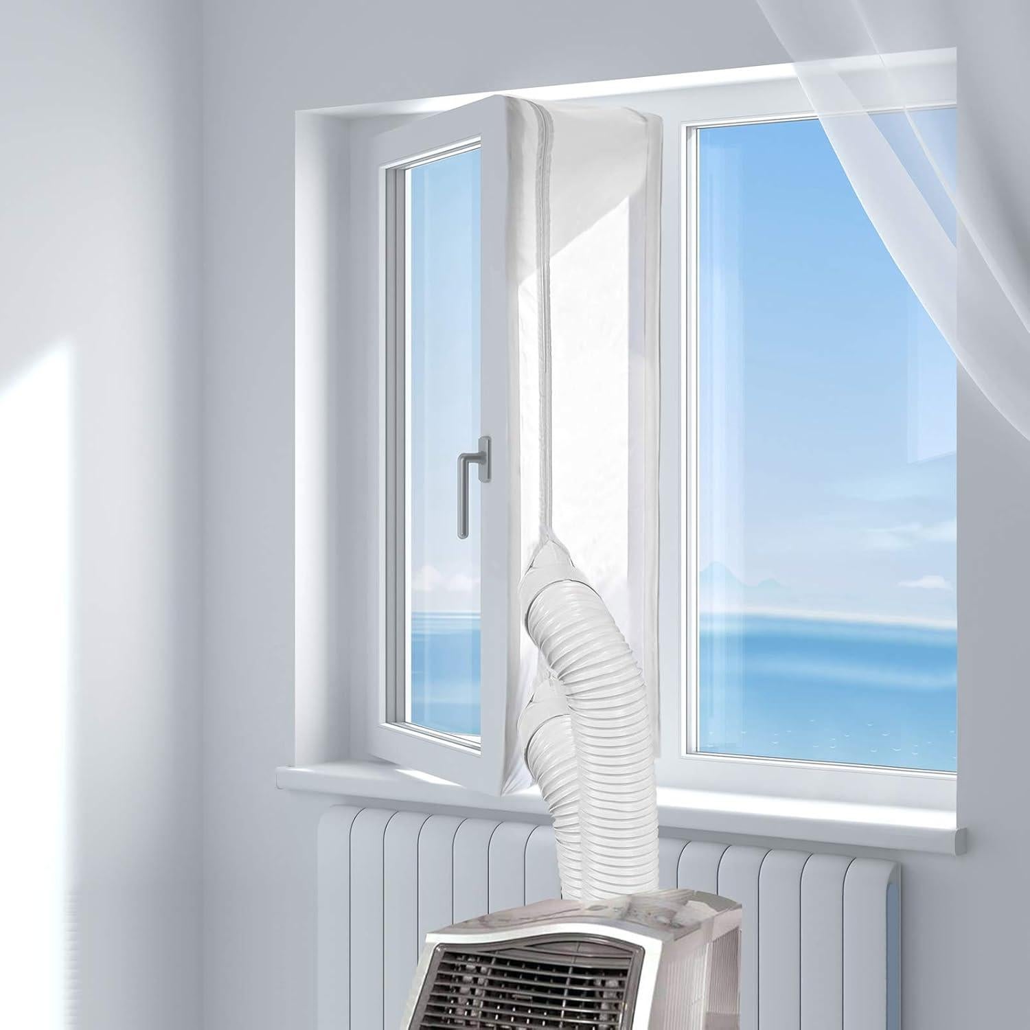 Sello Universal de Ventana HOOMEE 400 cm para Aire Acondicionado