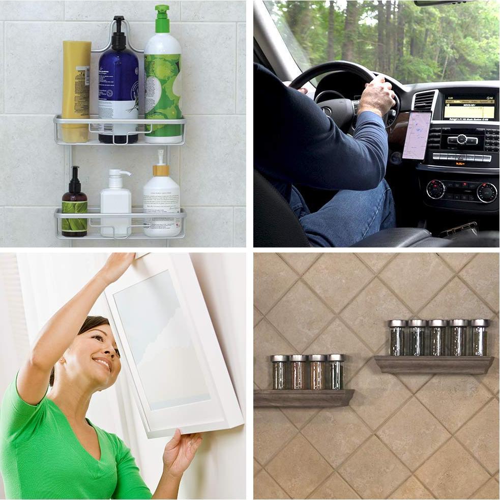 Cinta Doble Cara Alien 9.14m Alta Resistencia Transparente