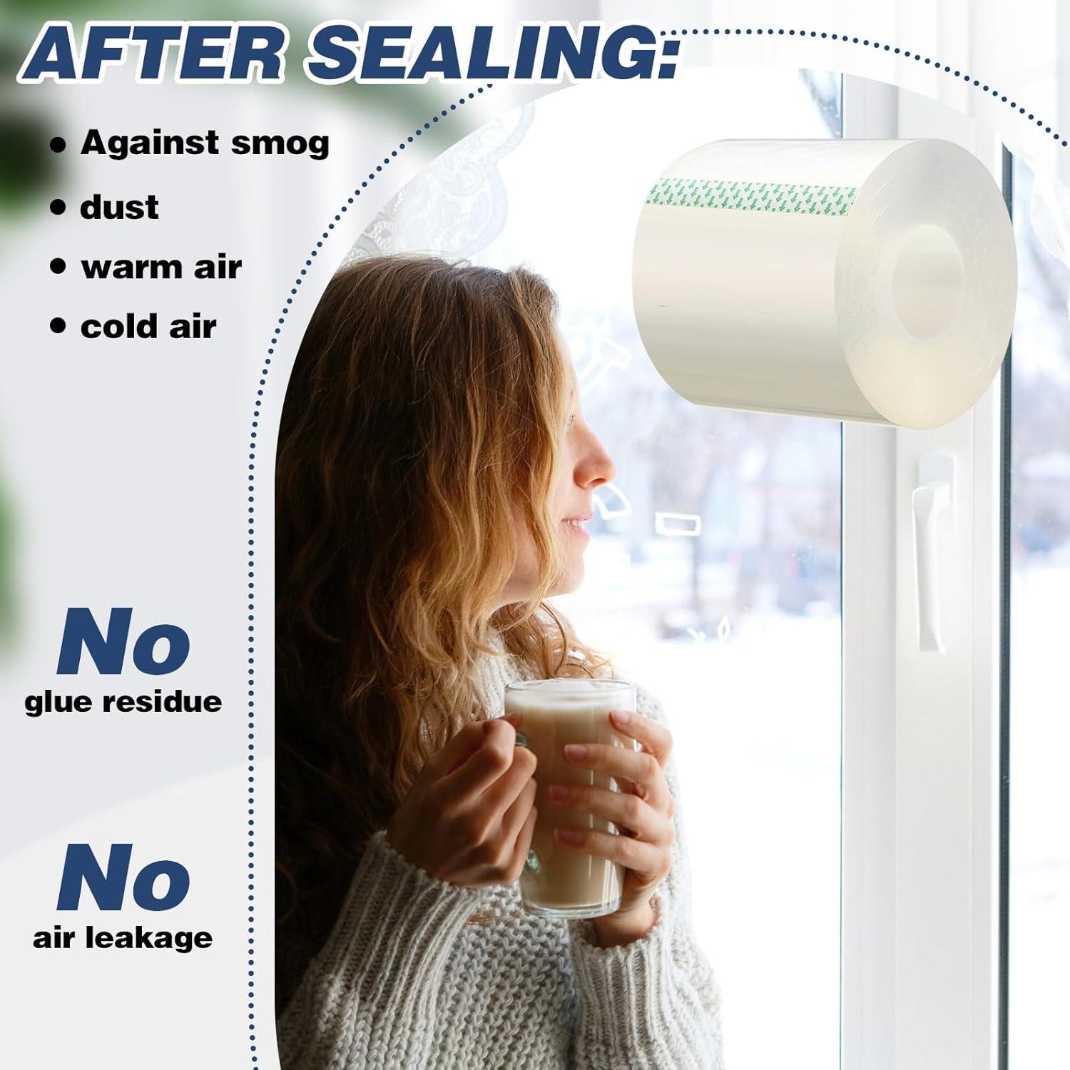 Cinta Selladora Impermeable Gilprop 4" x 15.24 m para Ventanas