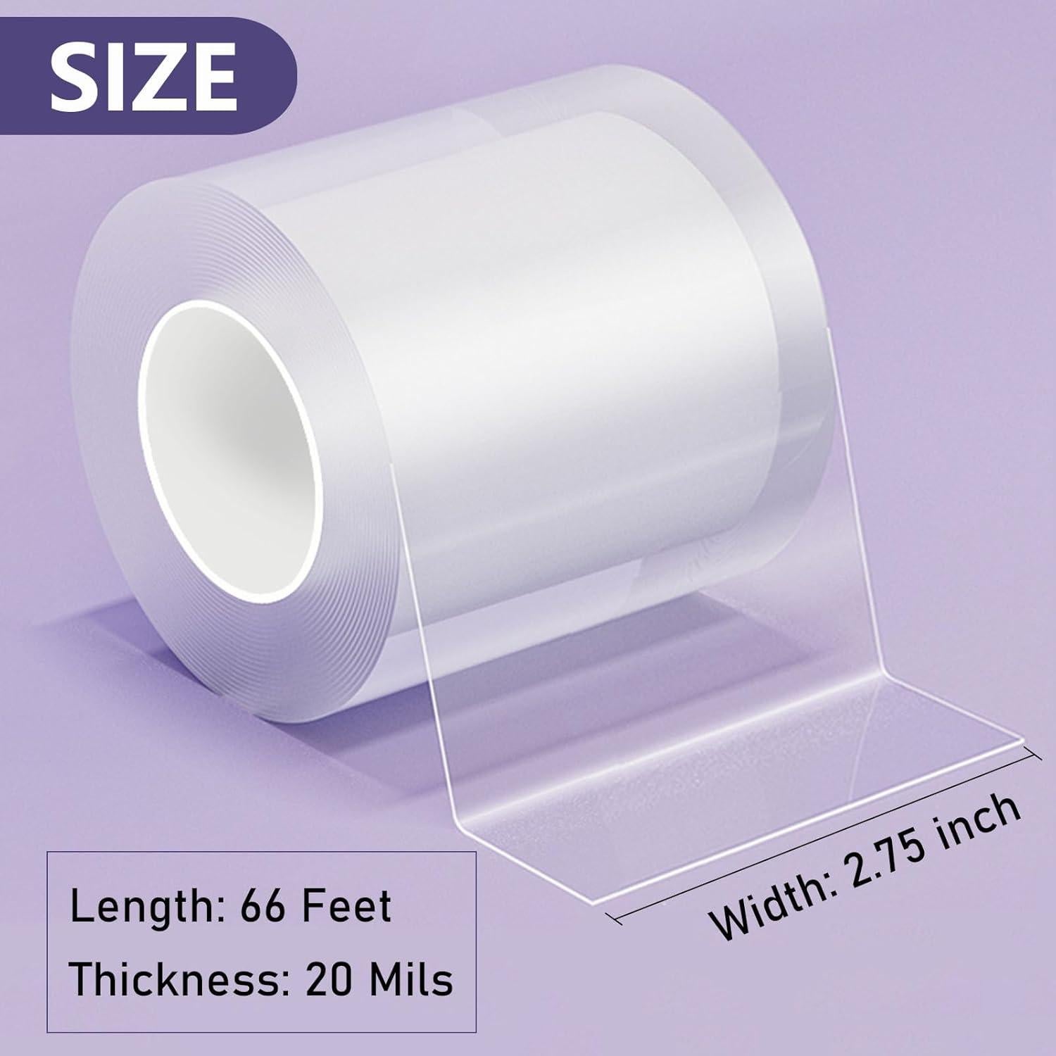 Cinta de Sellado Transparente CHENYA 20.32 cm x 20.12 m