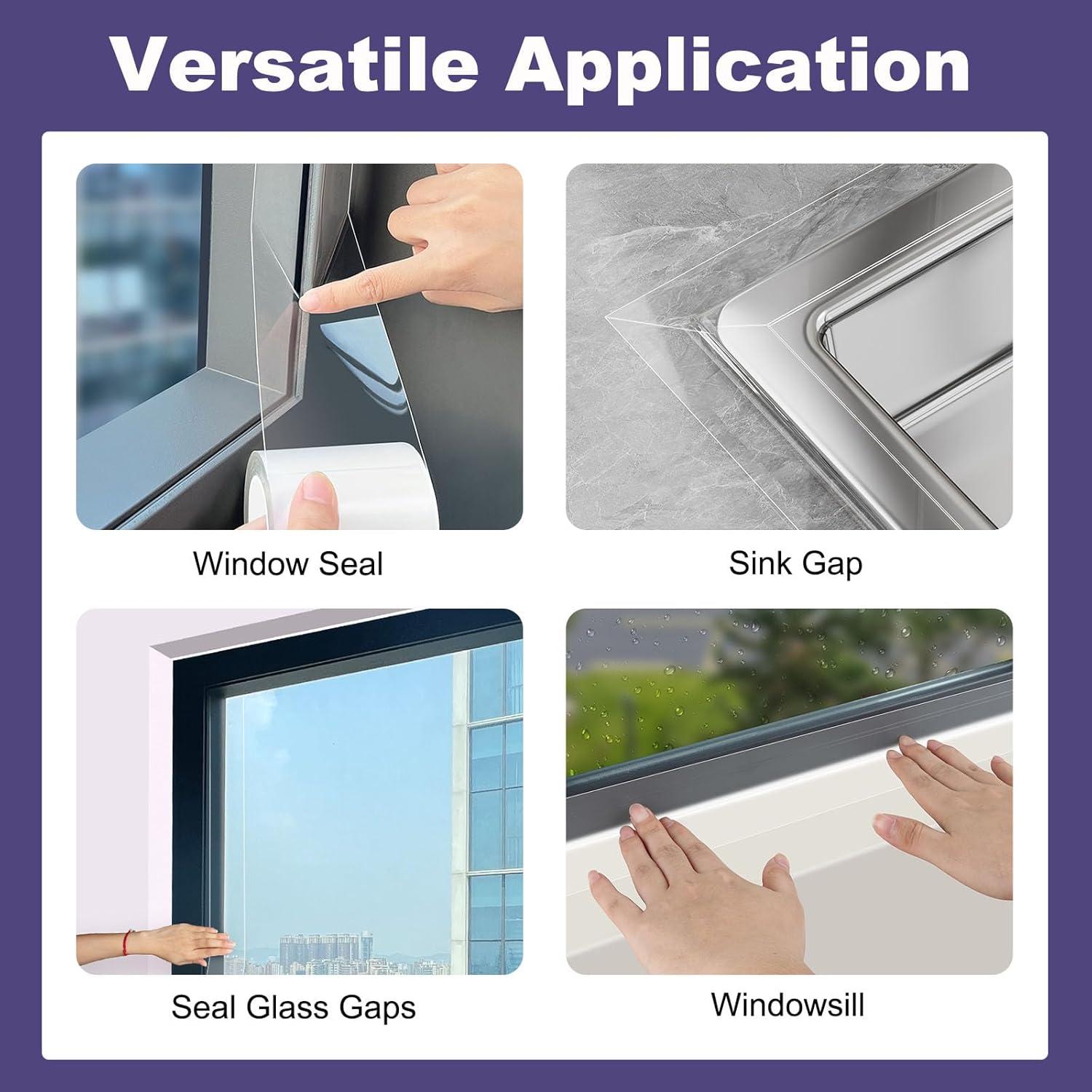 Cinta de Sellado Transparente CHENYA 20.32 cm x 20.12 m