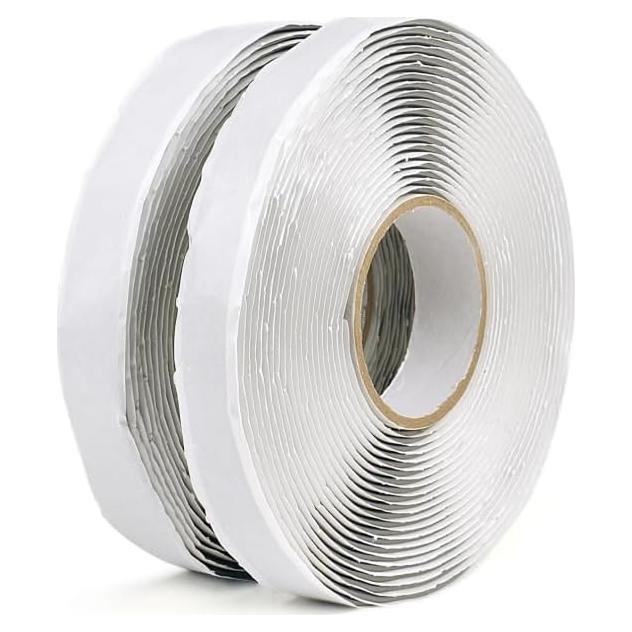 Cinta Selladora de Butilo BOMEI Pack 2, 1/8" y 3/4" x 9.14m