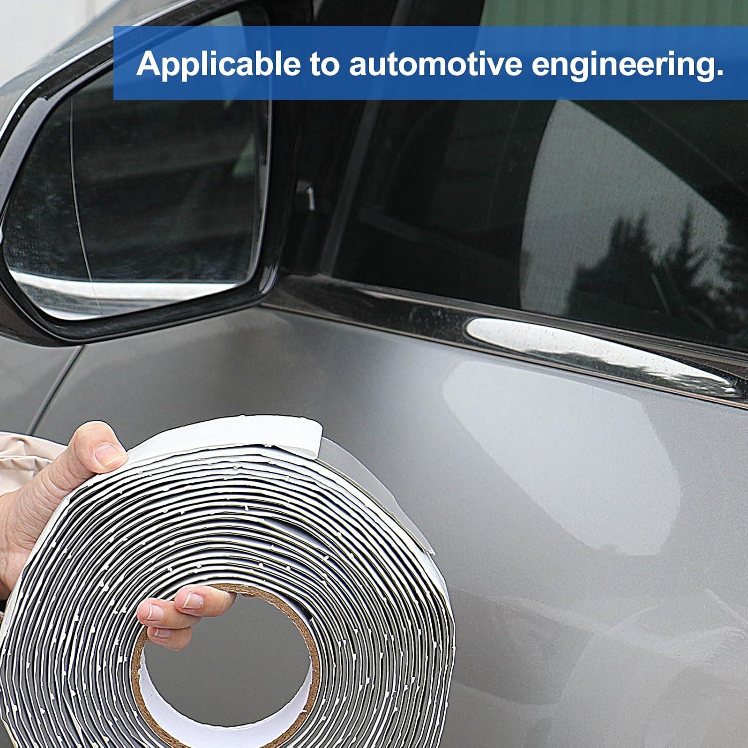 Cinta Selladora de Butilo BOMEI Pack 2, 1/8" y 3/4" x 9.14m