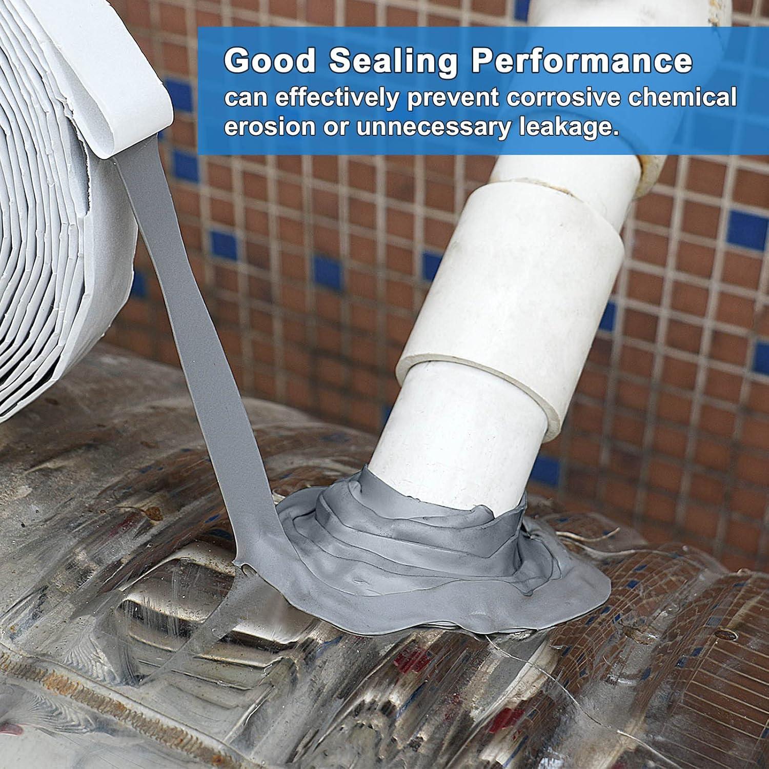 Cinta Selladora de Butilo BOMEI Pack 2, 1/8" y 3/4" x 9.14m