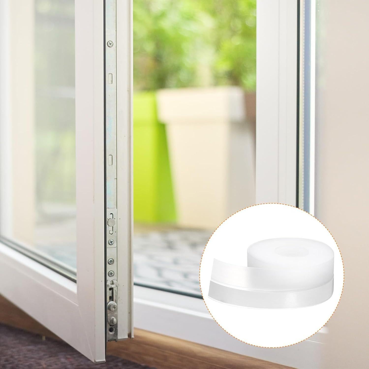 Sello de Aislamiento de Puerta HARFINGTON 5m x 35mm TPE Transparente