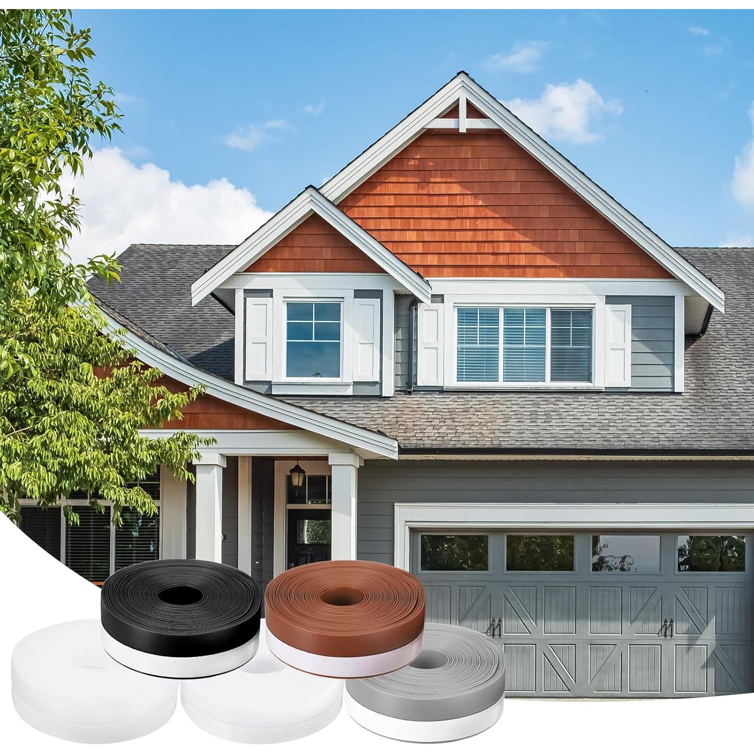 Sello de Aislamiento de Puerta HARFINGTON 5m x 35mm TPE Transparente