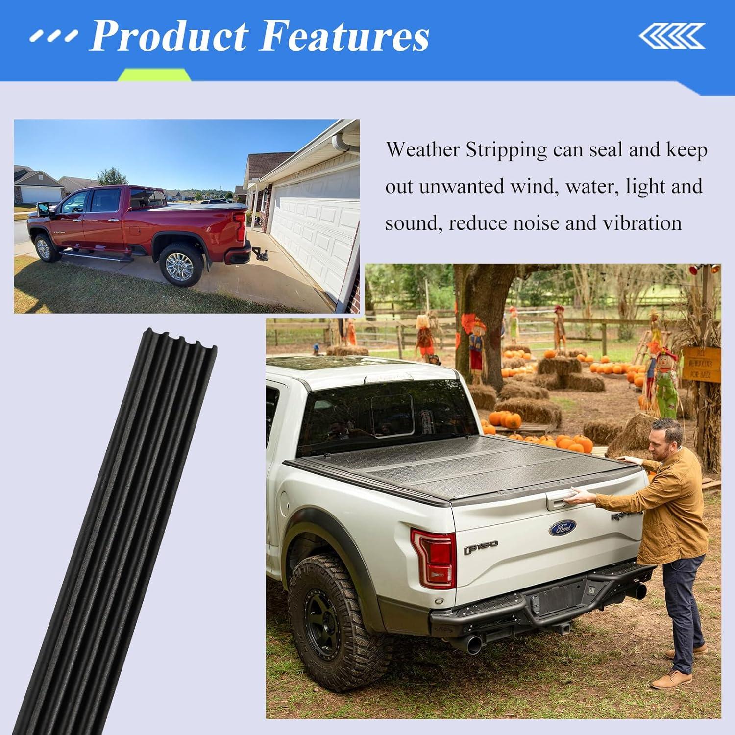 Kit de Servicio Sello de Goma Estriado Ctuoptuo 1.65m Negro