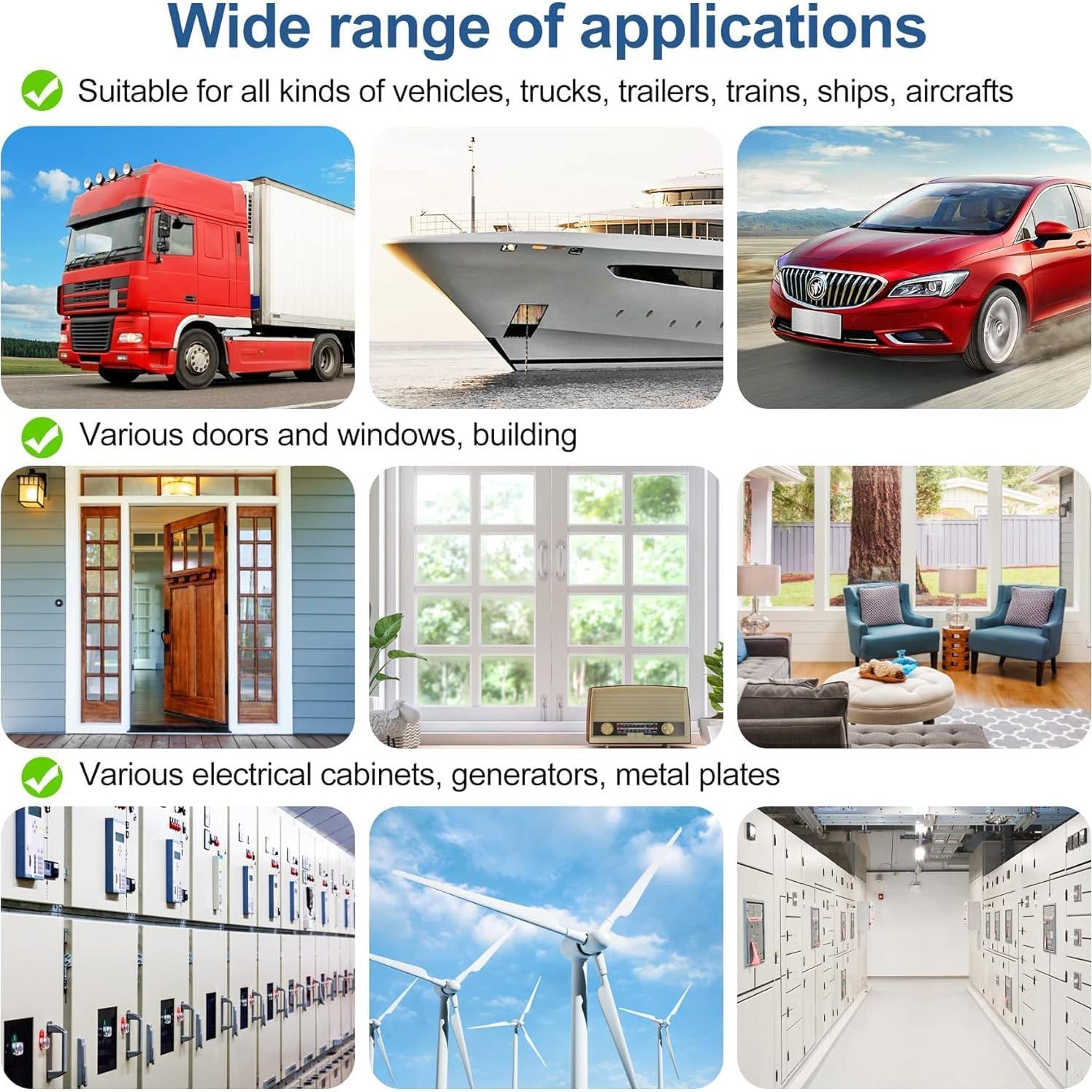 Tira de Sellado de Goma Kikerike 6.1m para Puertas de Autos