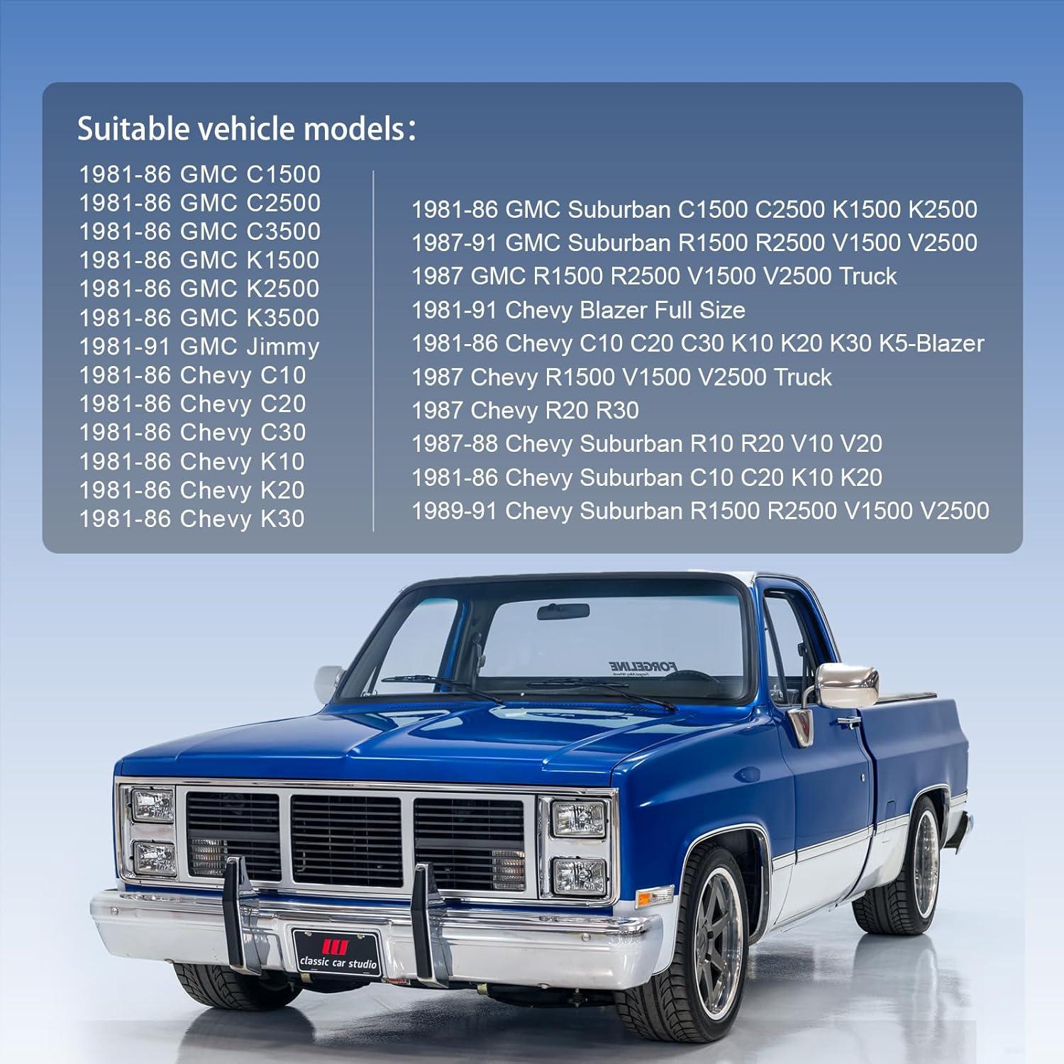 Kit de Burletes ItranMc para Ventanas GMC y Chevy 6 Piezas