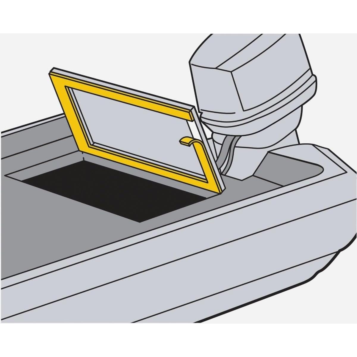 Sellador de Goma Negro M-D 3.05 m para Automóviles y Barcos