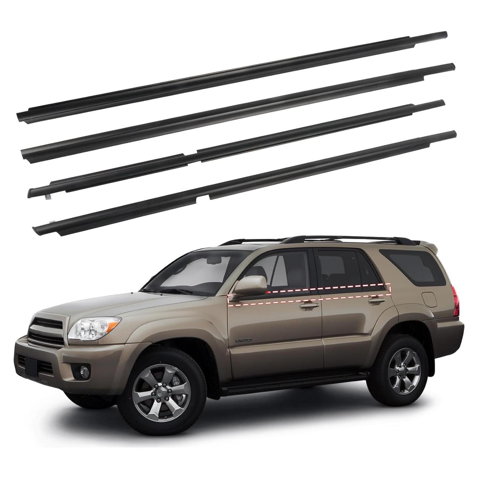 Sellado de Moldura de Ventana ItranMc para Toyota 4Runner 2003-2009