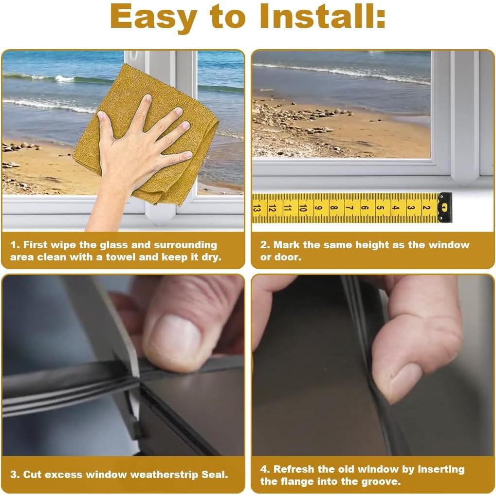 Sello de Burbuja Kerf 1/4" Showingo 30.48m Blanco TPE