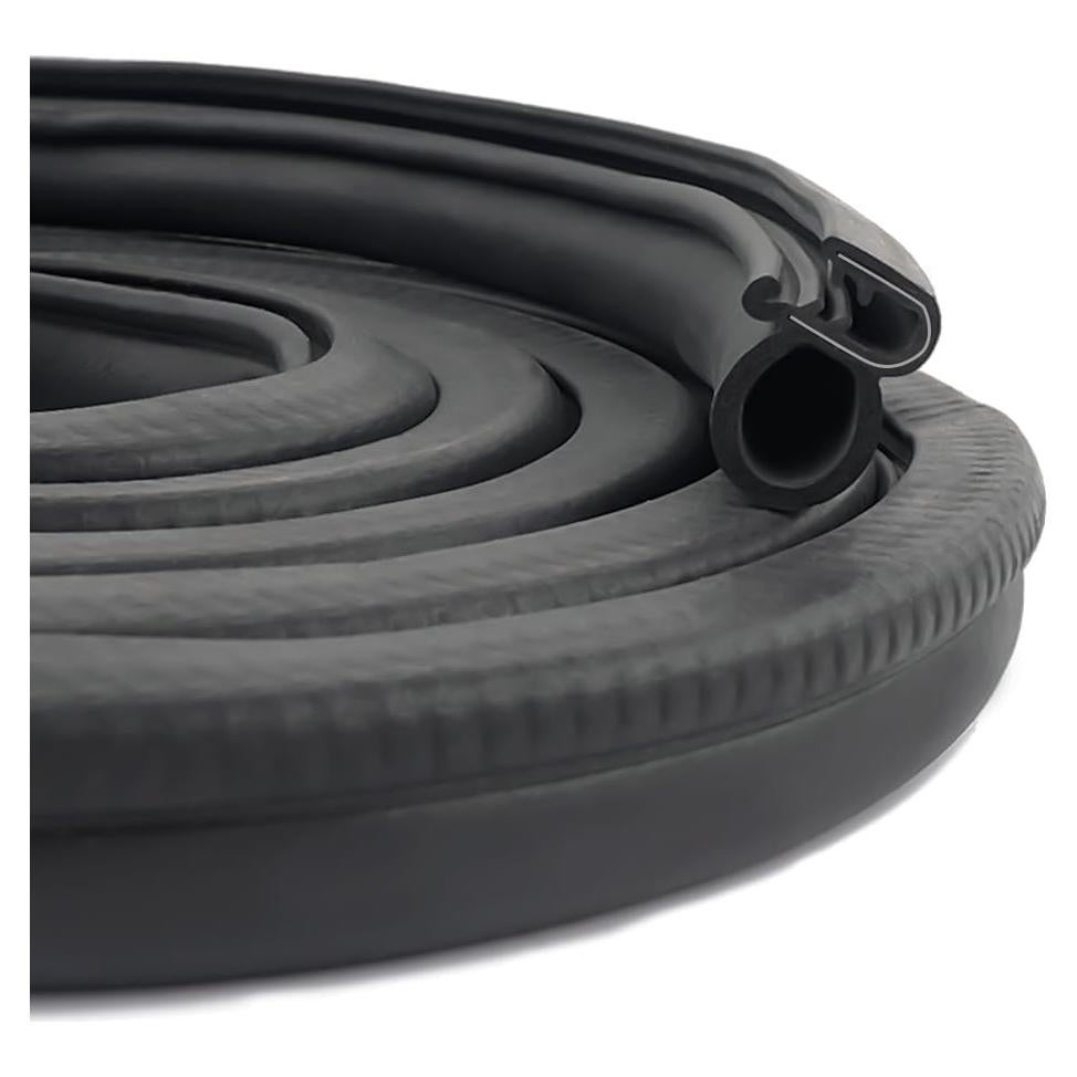 Tira de Sellado de Puerta Automotriz SSNNUU 6m Goma con Acero