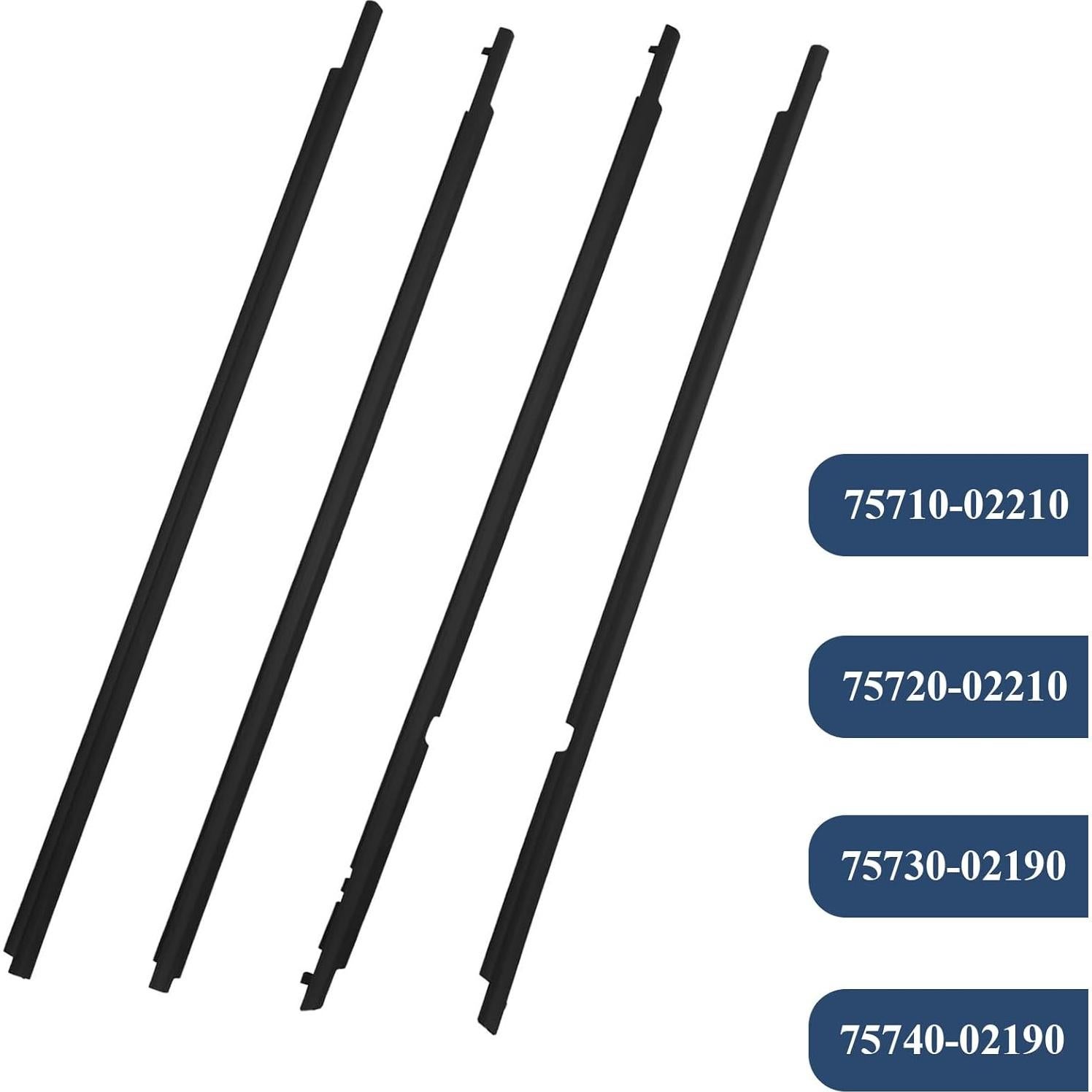 Moldura de Sellado para Ventana Toyota Corolla 2009-2012 - ItranMc