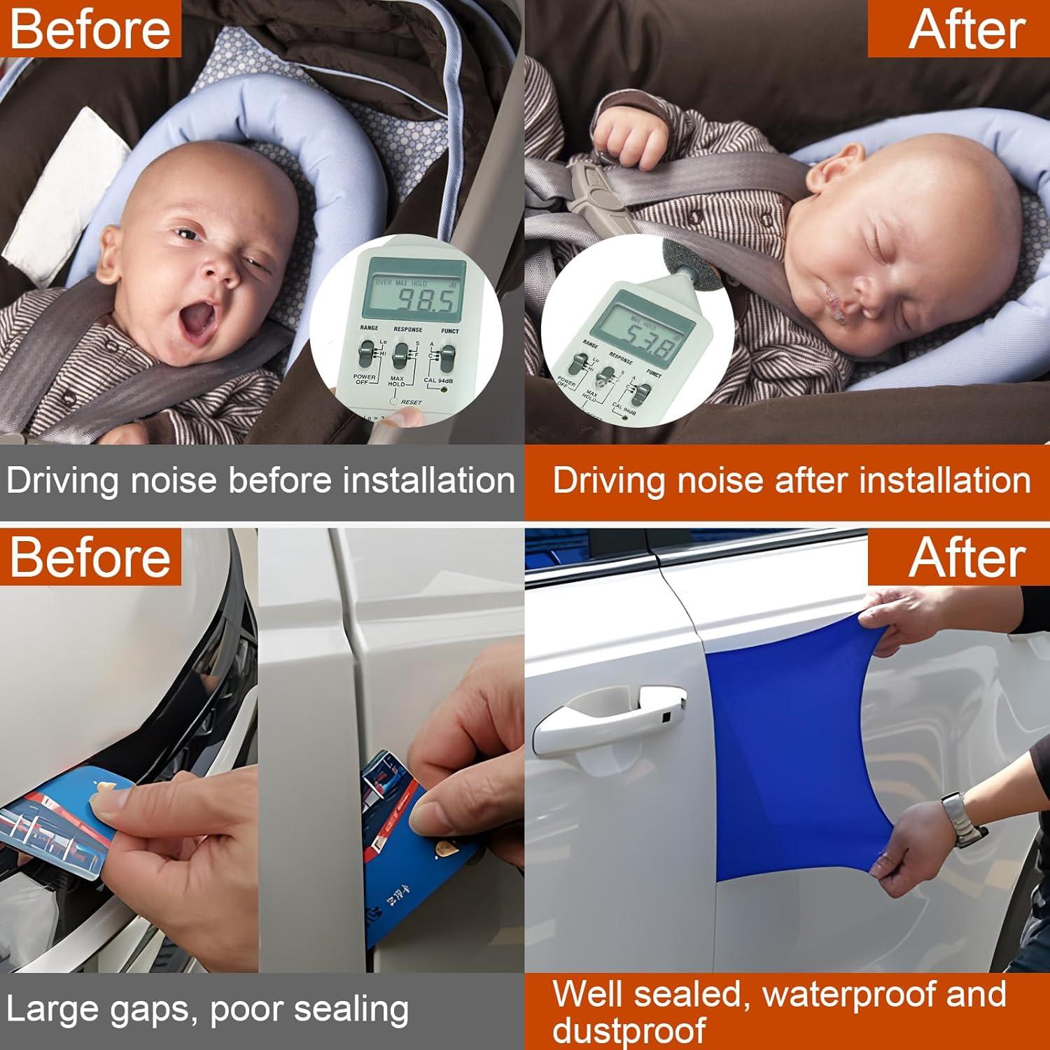 Tira de Sello Acústico para Puertas de Automóvil Alophoty 5.03 m