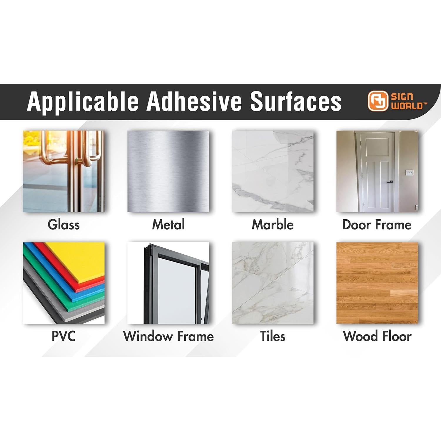 Cinta de Aislamiento de Espuma CR AJ Sign World 0.64cm x 4.57m