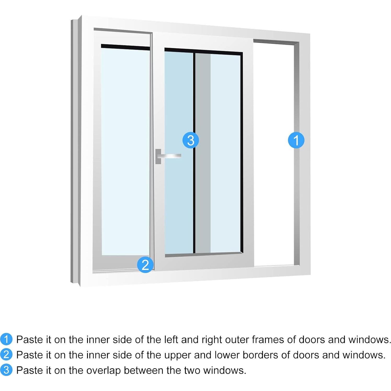 Sello de Cepillo METALLIXITY 15.24m para Puertas y Ventanas