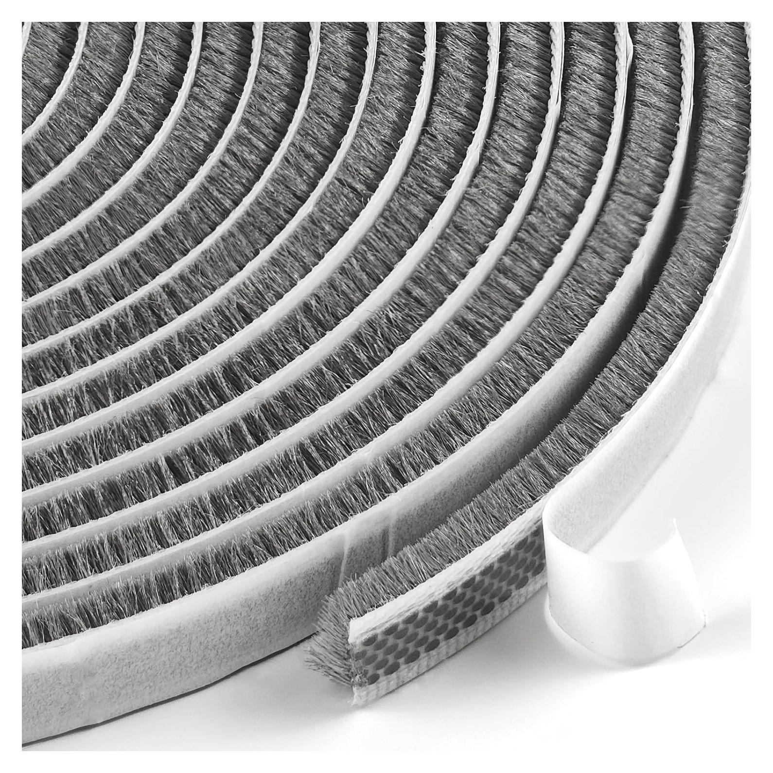 Tira de Sellado para Puertas y Ventanas Topiverse 10.06 m Gris