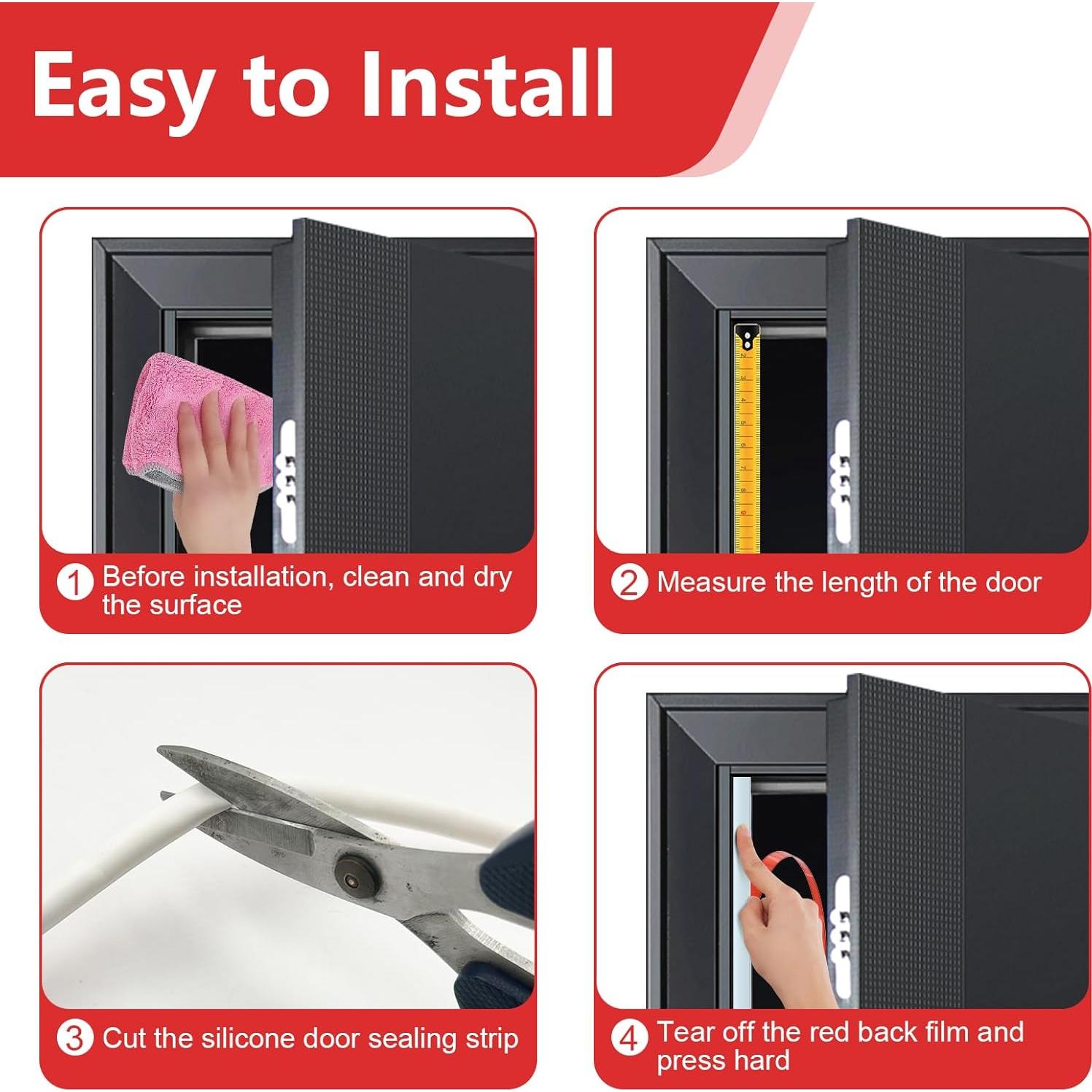 Sellador de Puerta de Silicona Pionasuicg 6.1m Blanco