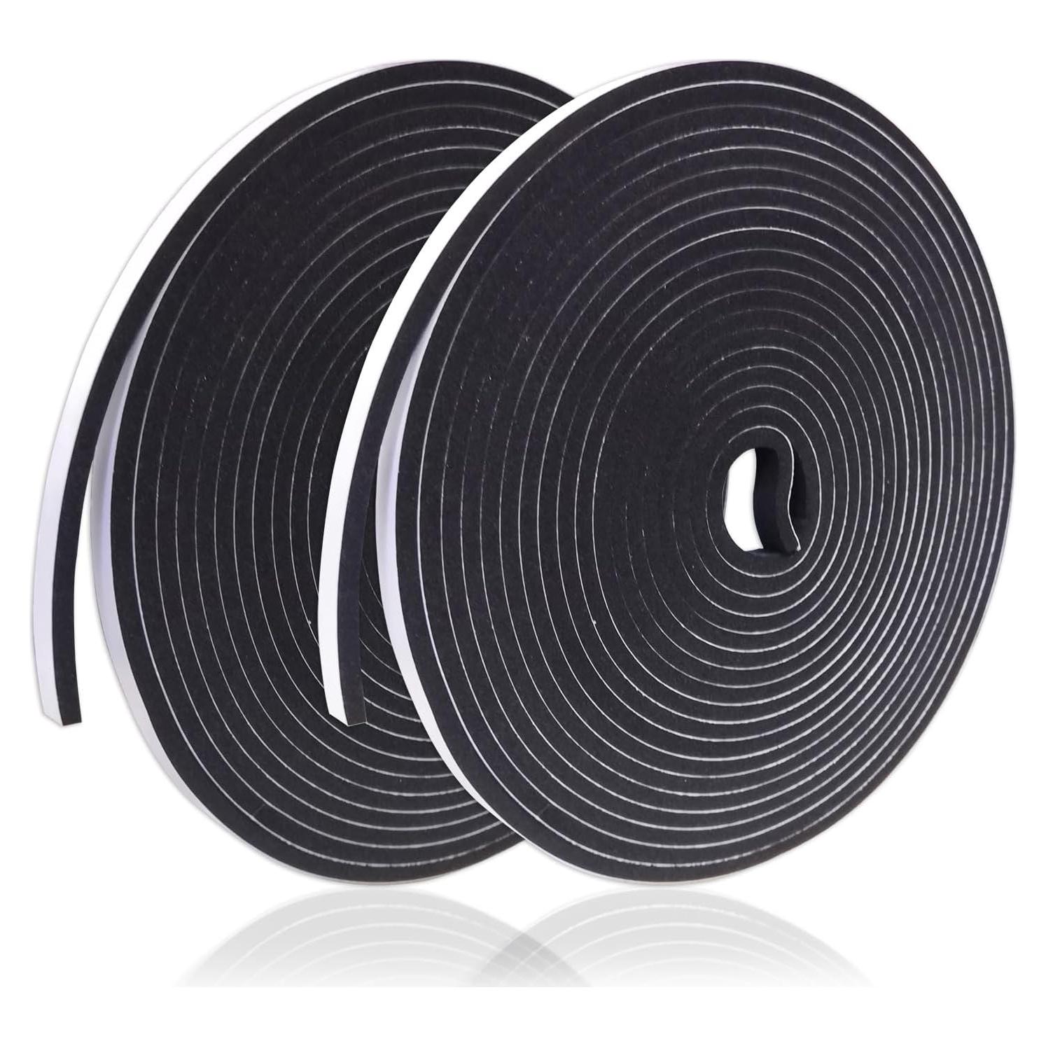 Cinta de Espuma Adhesiva GuangTouL 10 m Aislamiento Acústico