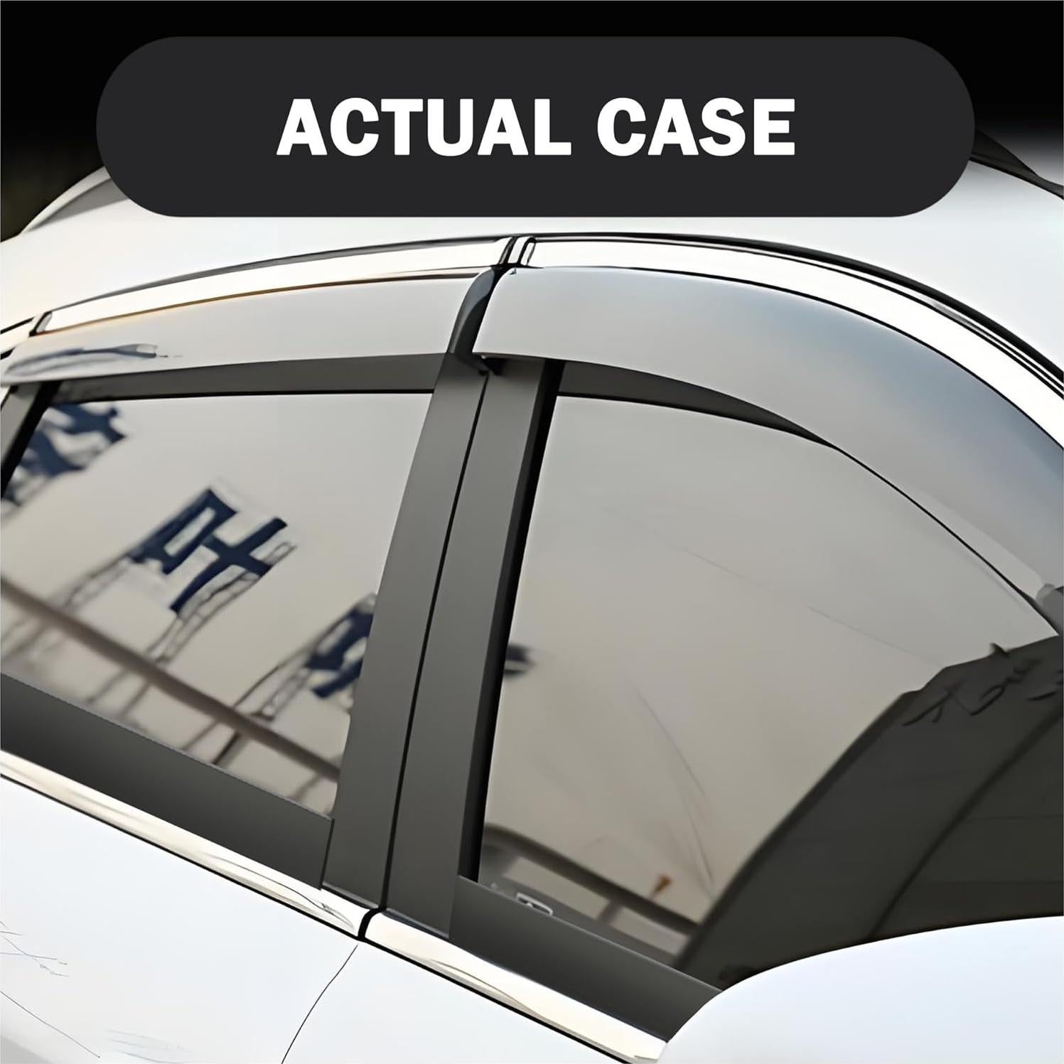 Tira de Sello para Ventanas de Coche SSNNUU 4m Caucho Negro