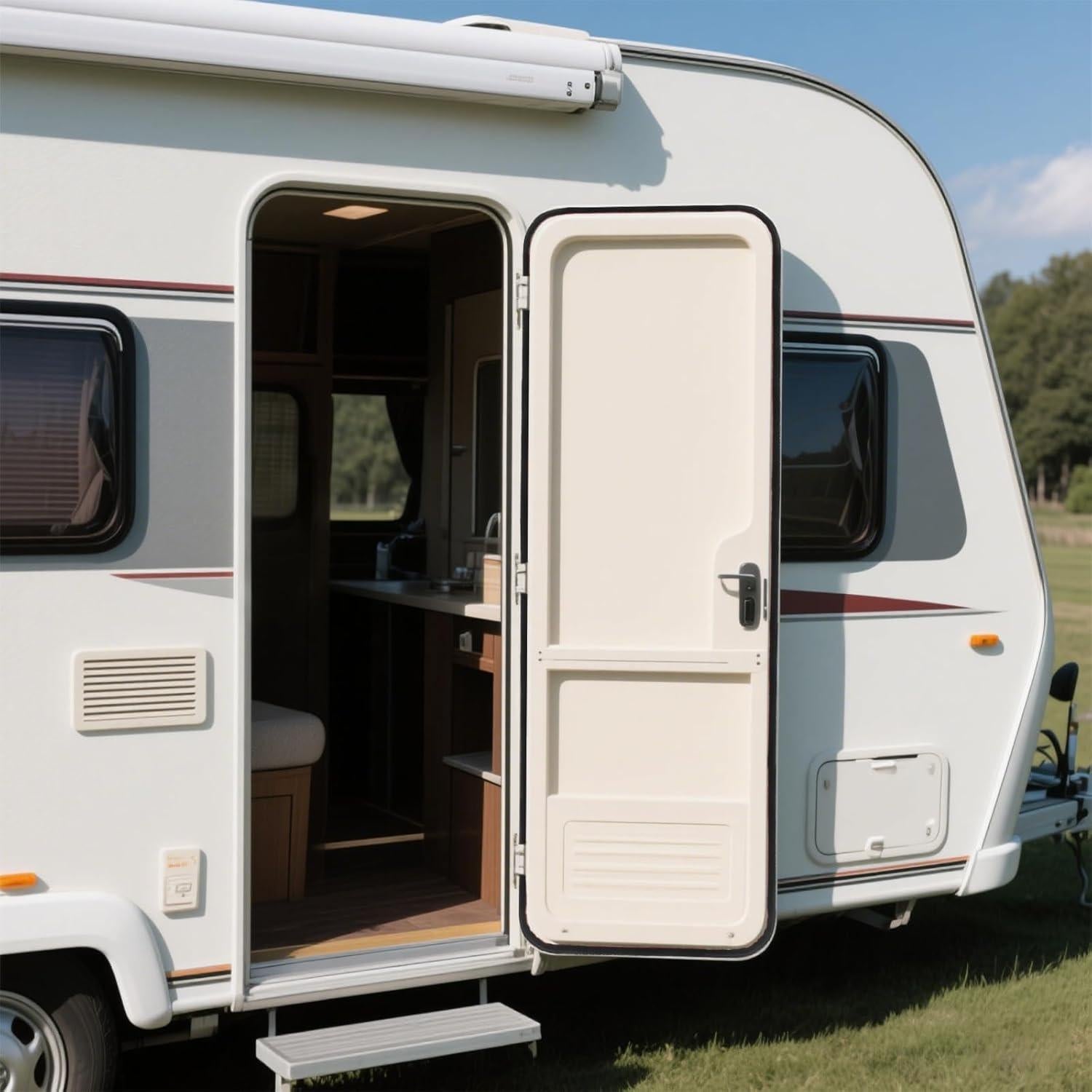 Sellador de puerta de coche Jucoan 6m goma D autoadhesivo