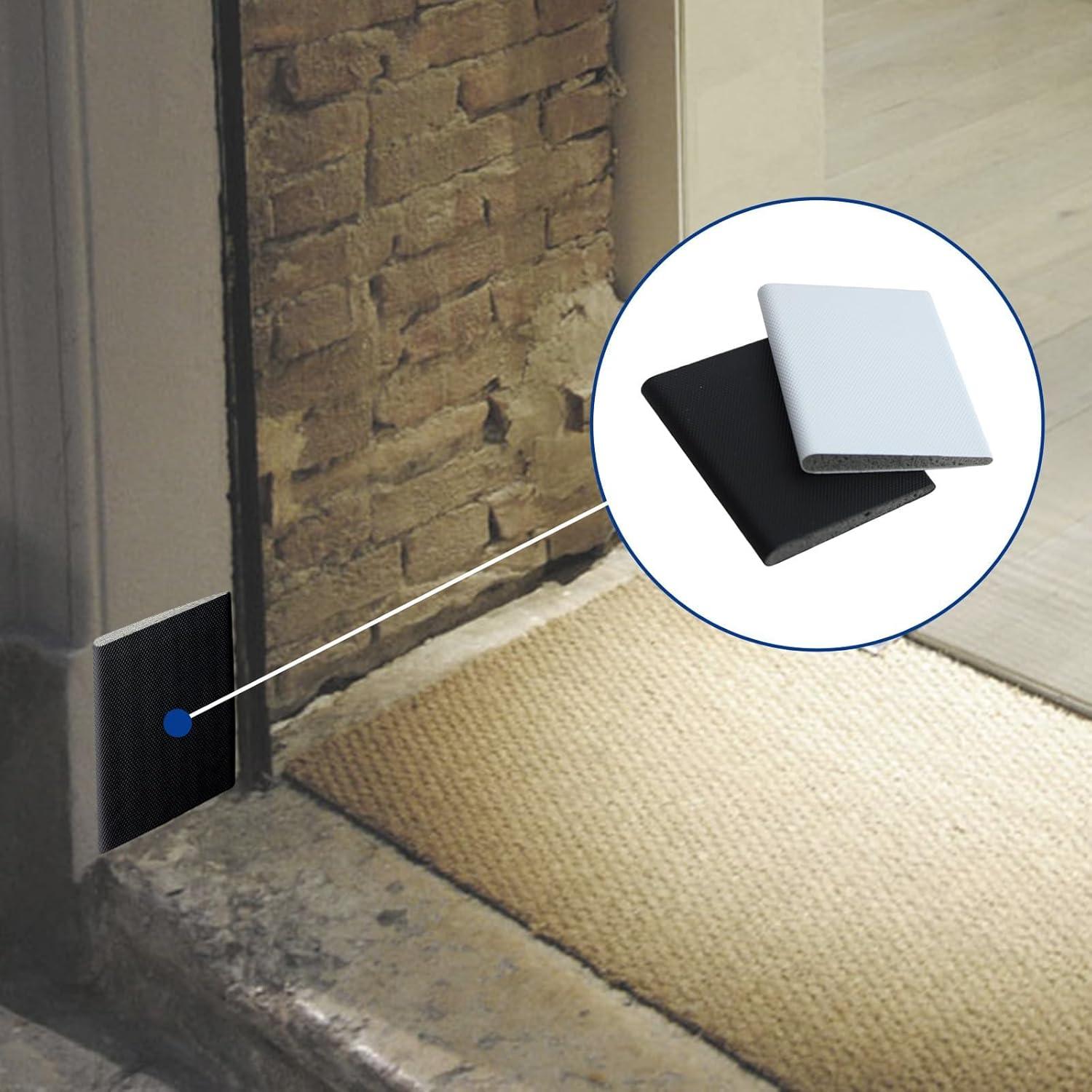 12 Sellos de Esquina Autoadhesivos Naturahand para Puertas