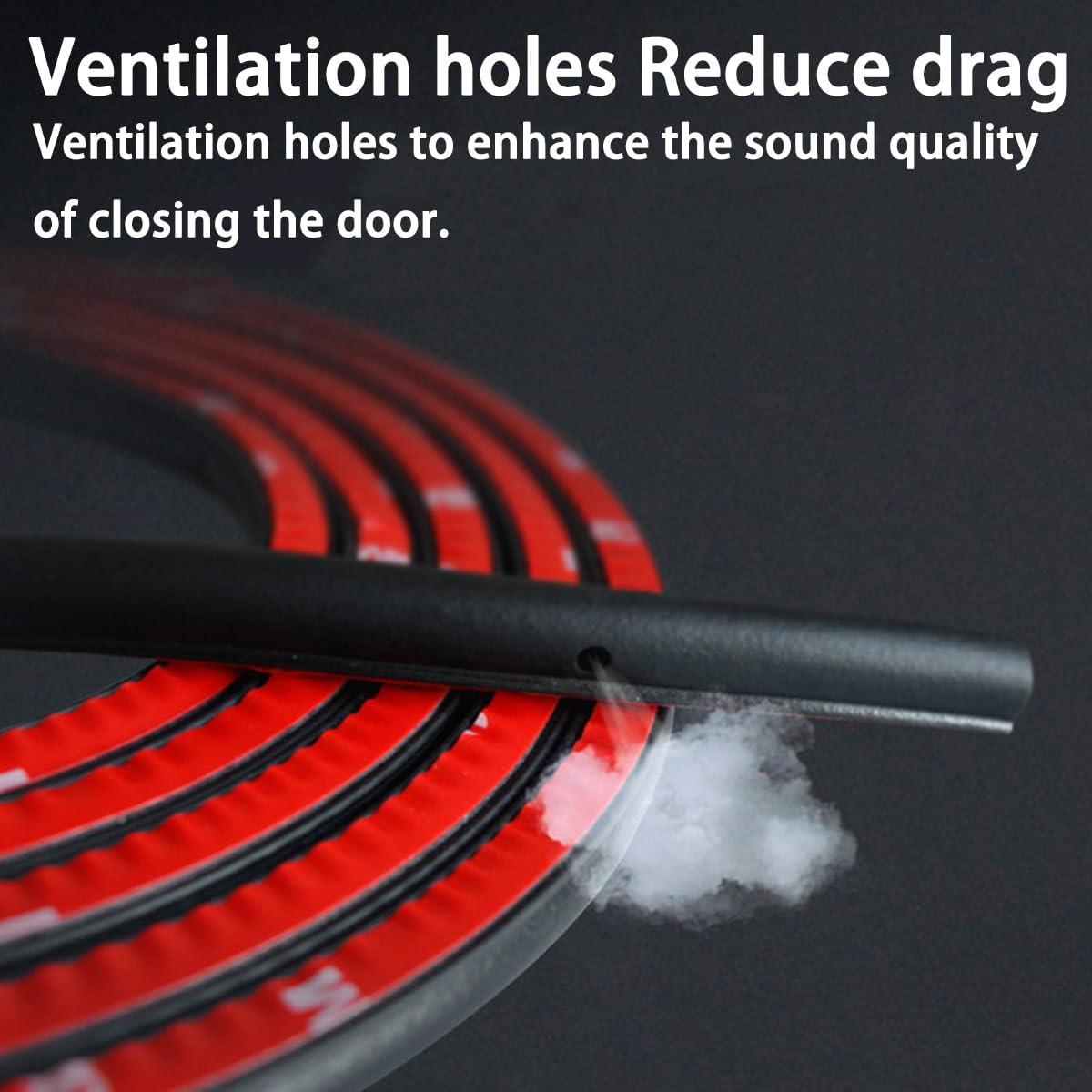 Tira de Sello de Goma Osilly 10M para Puerta de Auto