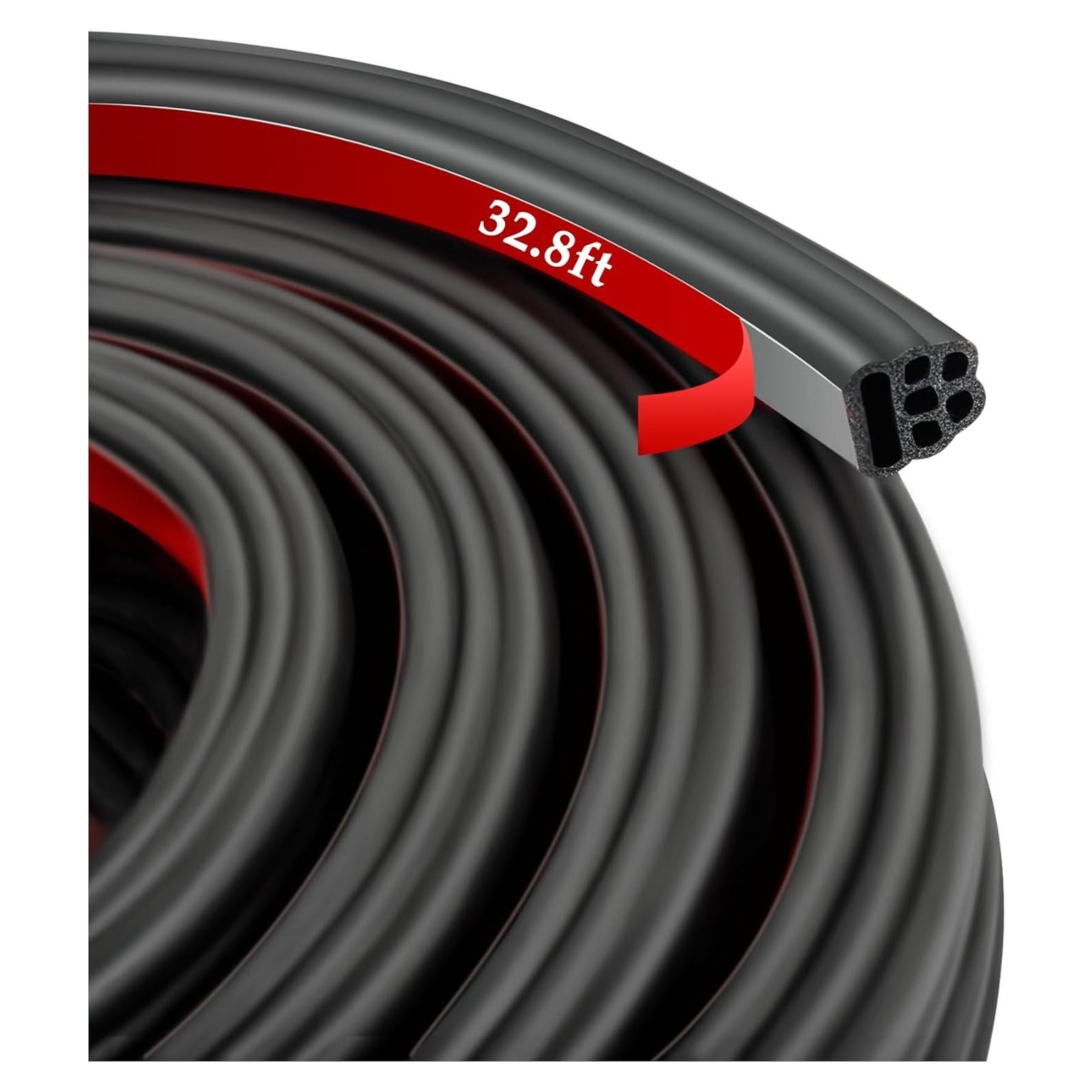 Tira de Sello para Puertas de Automóvil CXCCOI 10m Aislamiento Acústico