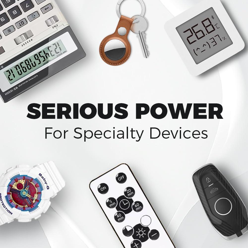 Batería de Litio CR2032 BEVIGOR 12 Unidades 3V Alta Densidad