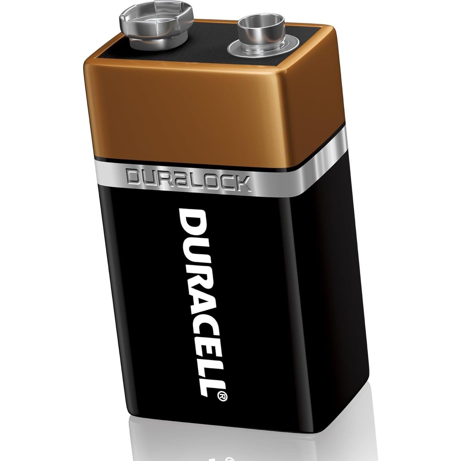 Batería Alcalina Duracell 9V CopperTop - 1 Unidad