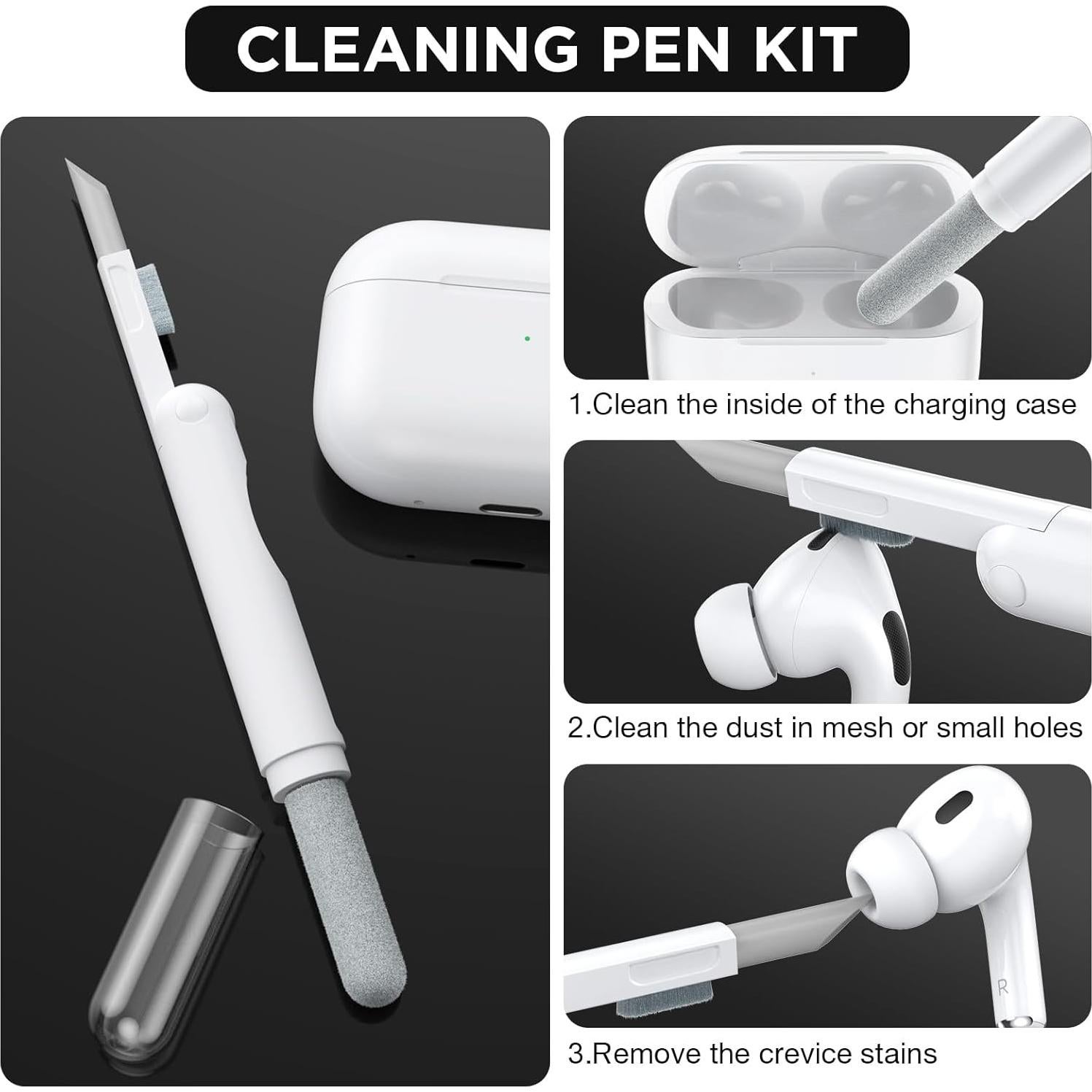 Funda de Silicona BRG para AirPods Pro 1ª/2ª Gen - Azul Claro