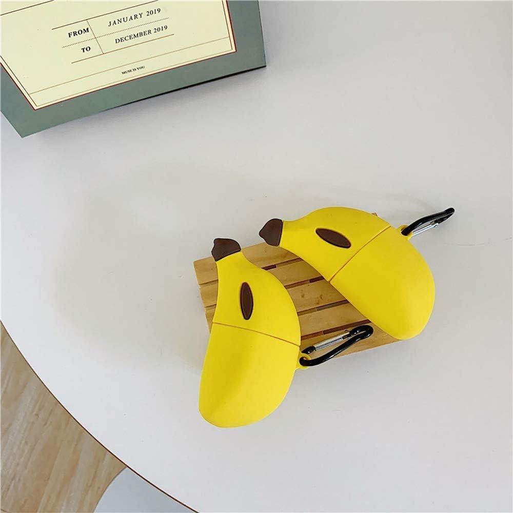 Funda Protectora Silicona ZOSTLAND para AirPods 2&1 - Banana