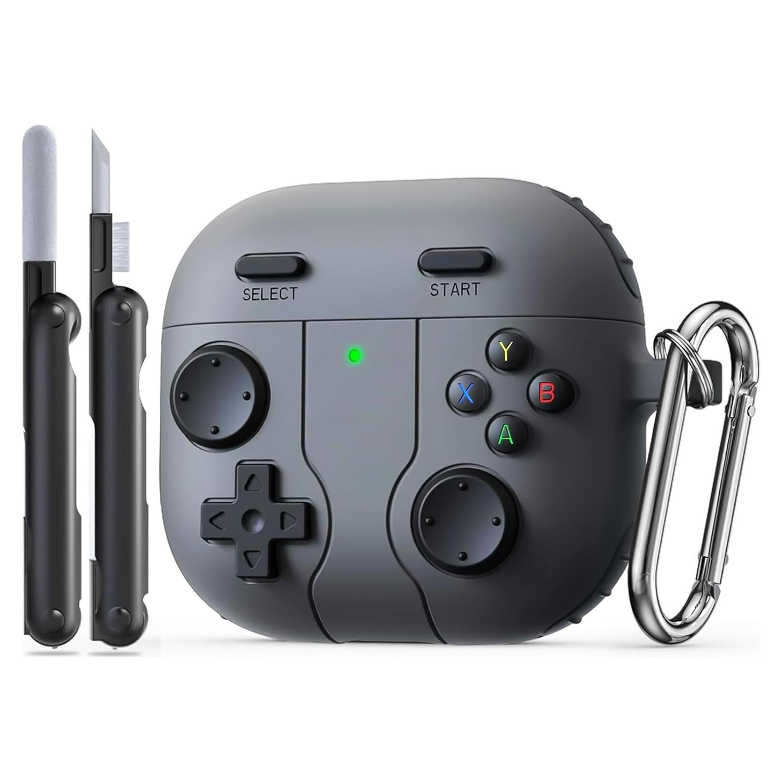 Funda Protectora de Silicona para AirPods 4 Wowwat - Gris Oscuro