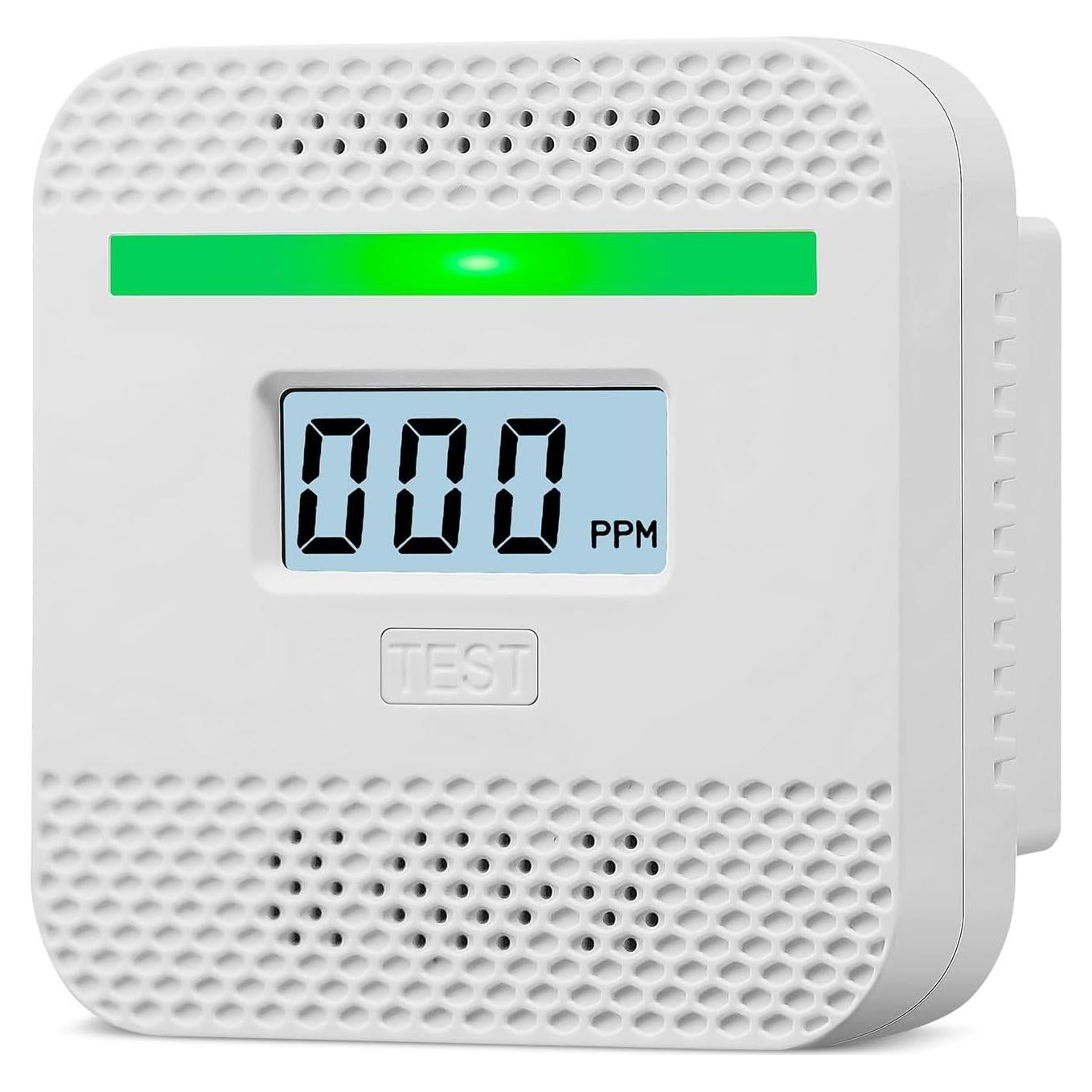 Detector de Monóxido de Carbono HuiDeonne XY-C610 con Pantalla LCD