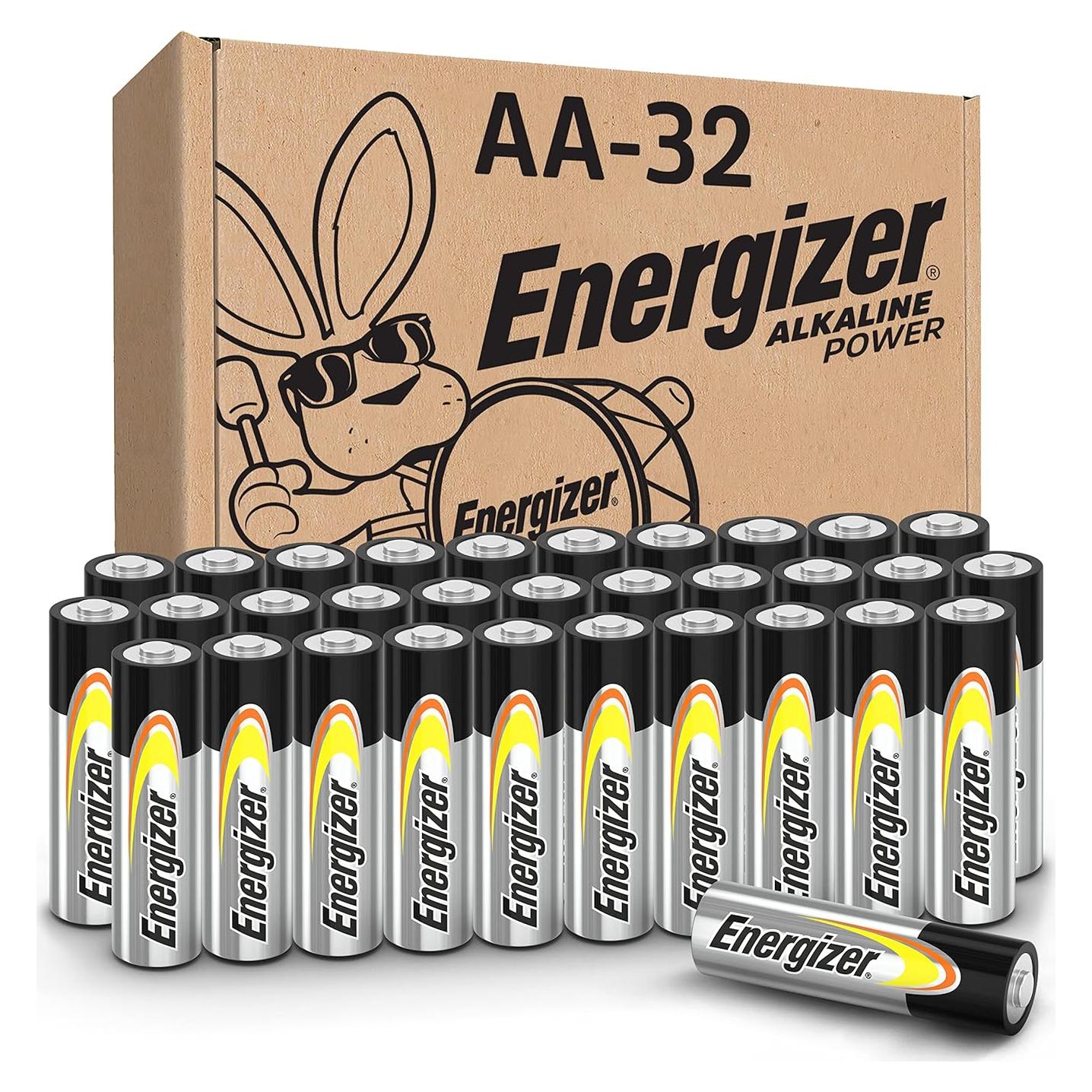 Baterías AA Energizer Alkaline Power 32 Piezas 10 Años