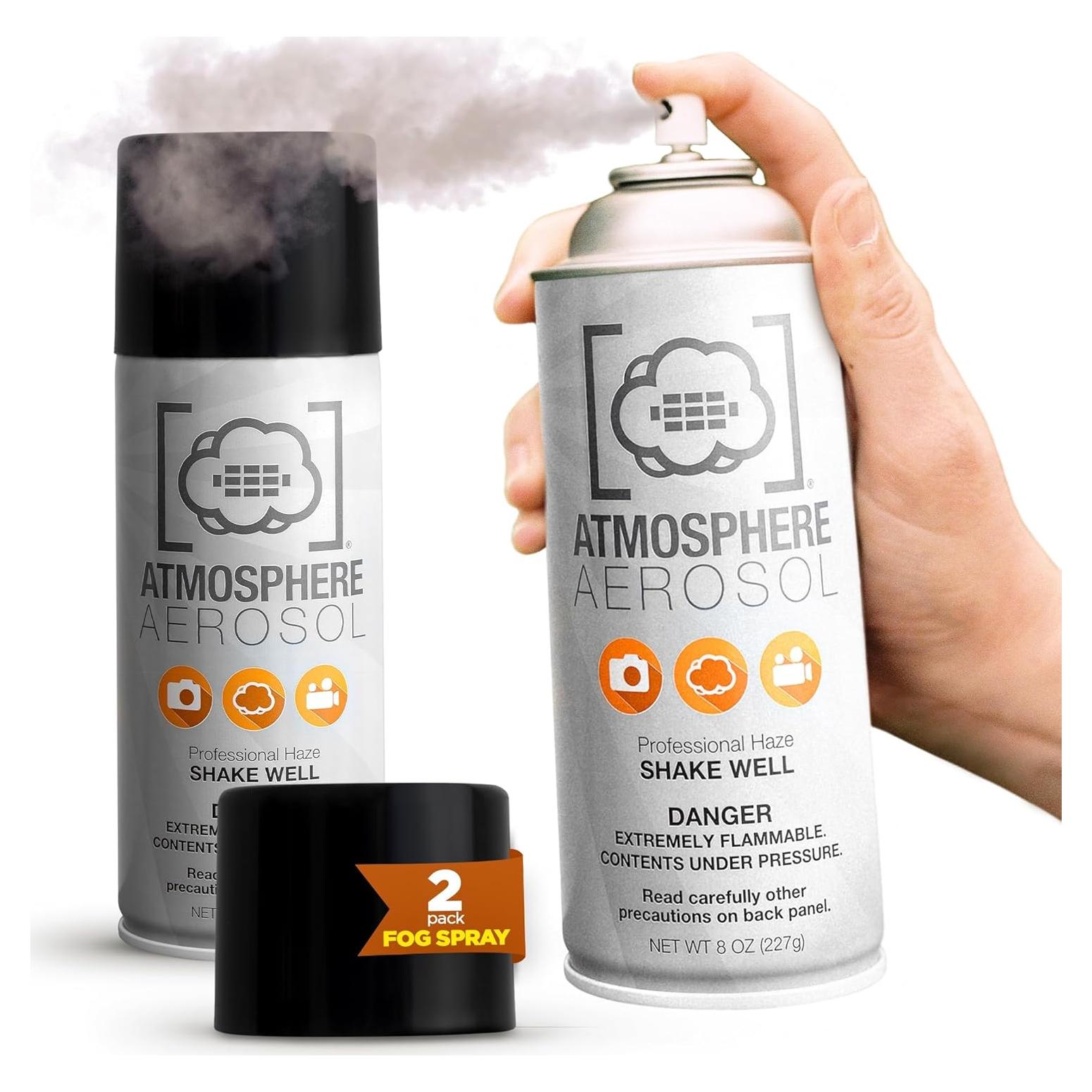 Paquete de 2 Aerosoles de Niebla Atmosphere - Efectos para Fotografía