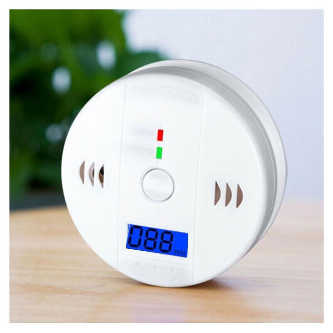 Detector de Monóxido de Carbono CLEZGO WJ-CO999 Batería 1-Pack