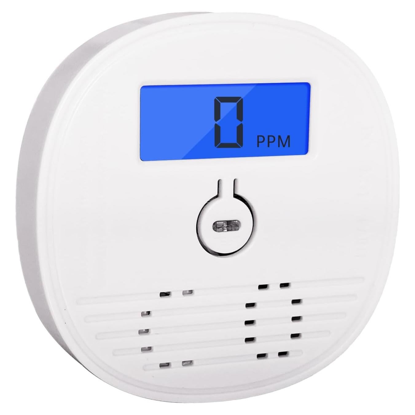 Detector de Monóxido de Carbono Ledronco M1 con Pantalla LCD