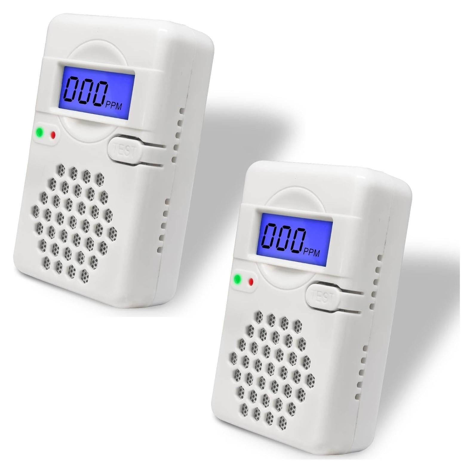 Detector de Monóxido de Carbono Chagasort CDR-817 - 2 Paquetes