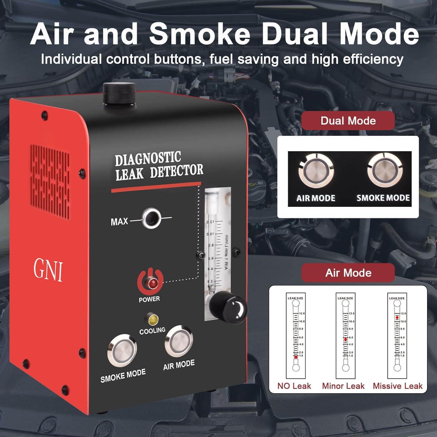 Máquina de Humo GNI para Detección de Fugas Automotriz 12V