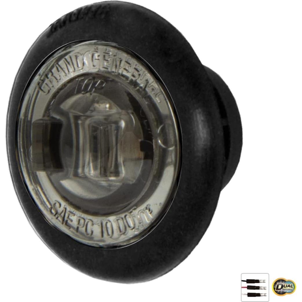 Luz LED GG Grand General 75366 1" Rojo/Humo con Grommet