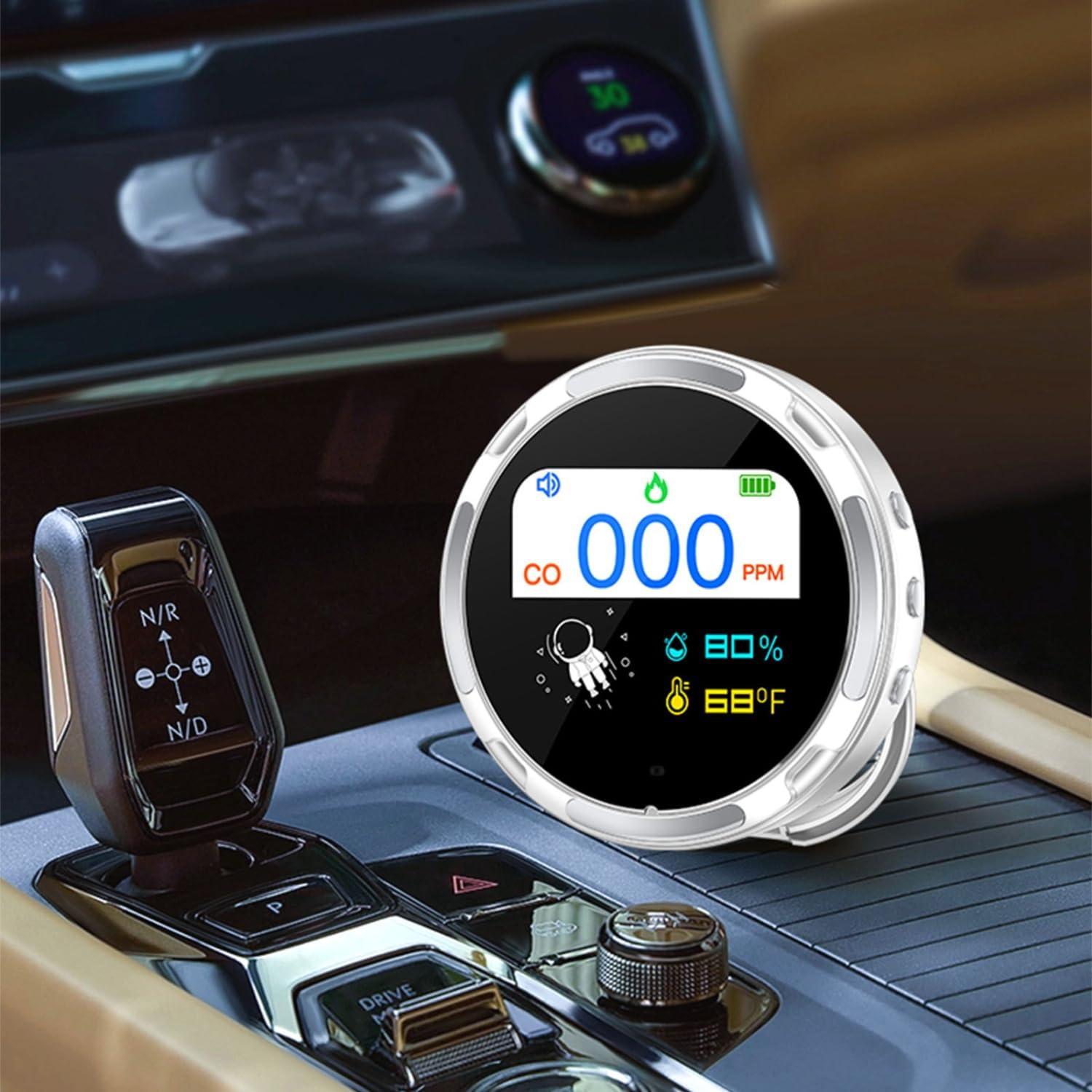 Detector de Monóxido de Carbono Portátil FuBegi HD08 Recargable