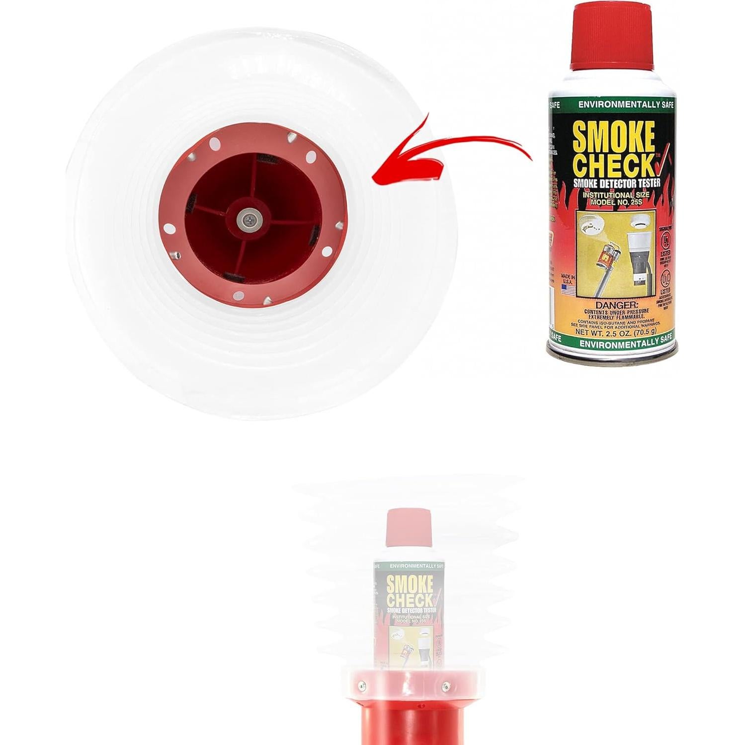 Probador de Detector de Humo SmoKing 2.0 + Lata SmokeCheck