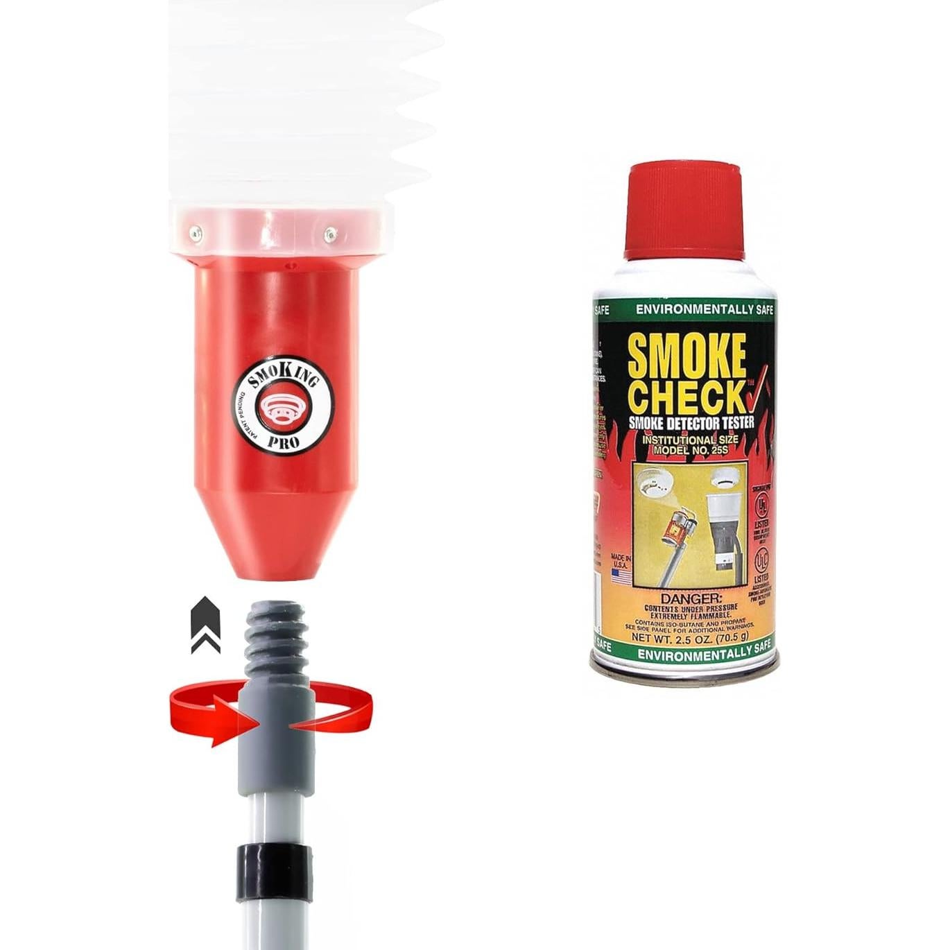 Probador de Detector de Humo SmoKing 2.0 + Lata SmokeCheck